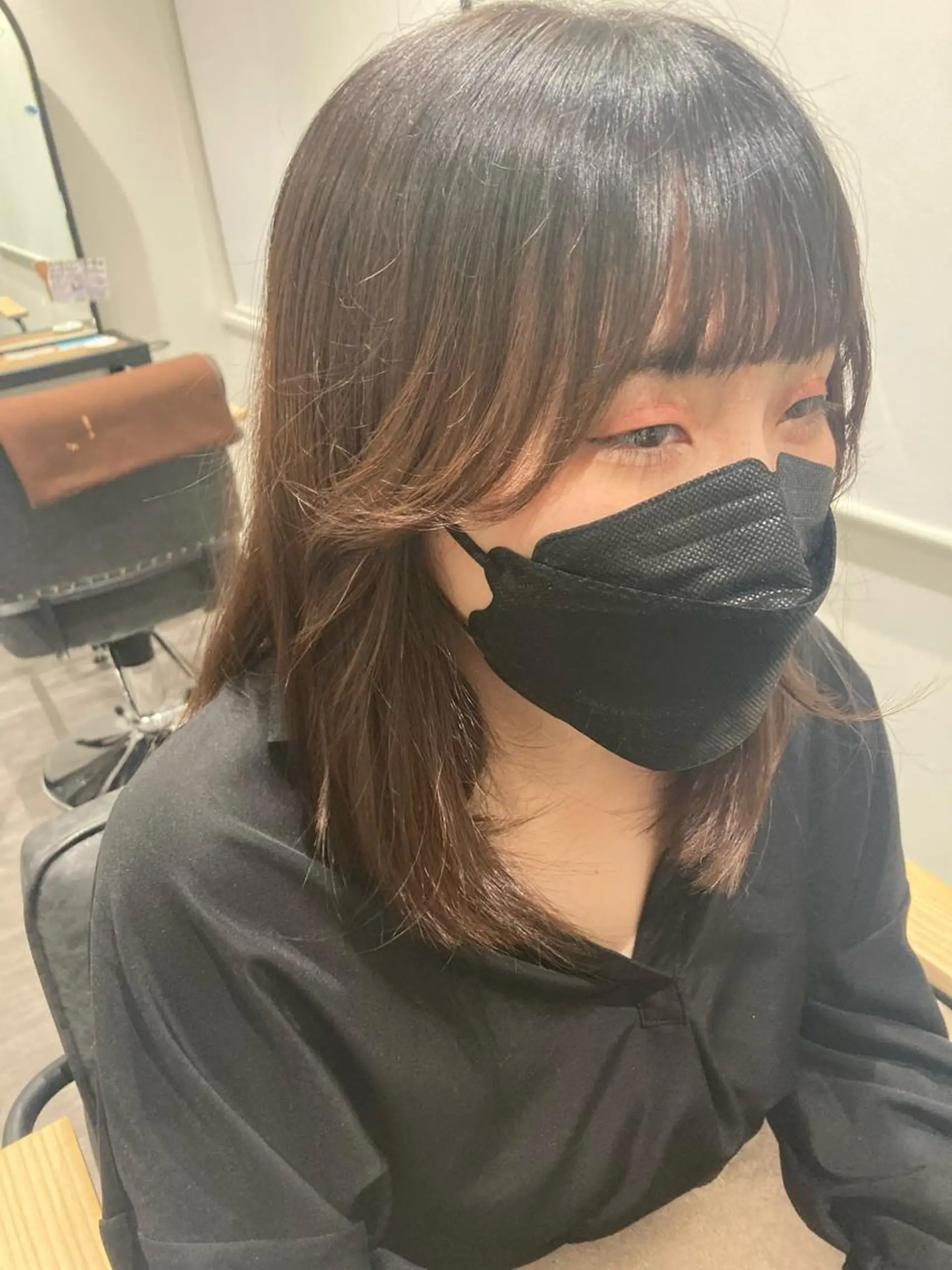 ミディアム ✂️carina✂️ ハイトーンカラー🤩のヘアスタイル