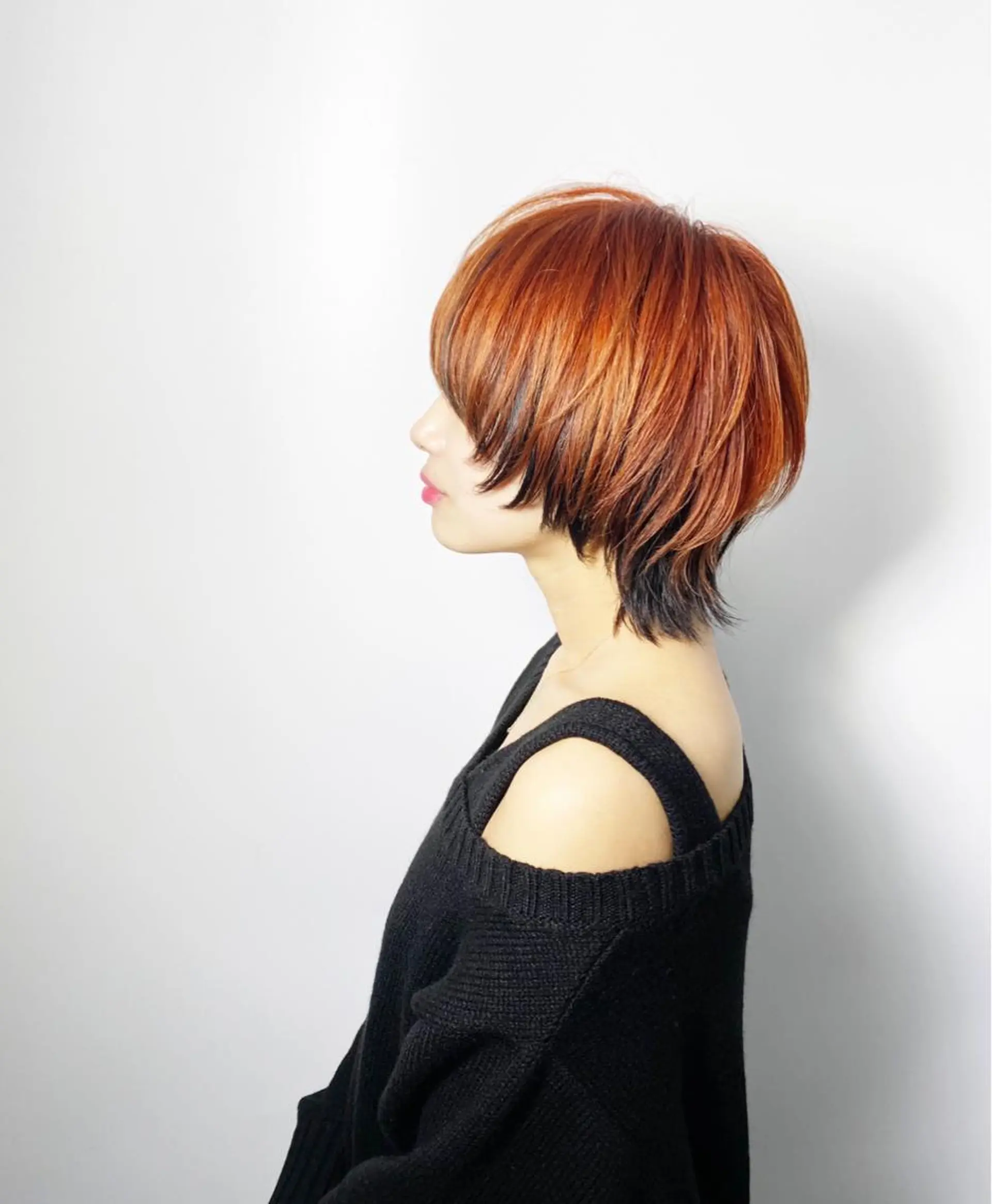 ショート カラー ショートヘア ウルフカット カット ヘアカラー トリートメント 大橋 拓巳のヘアスタイル