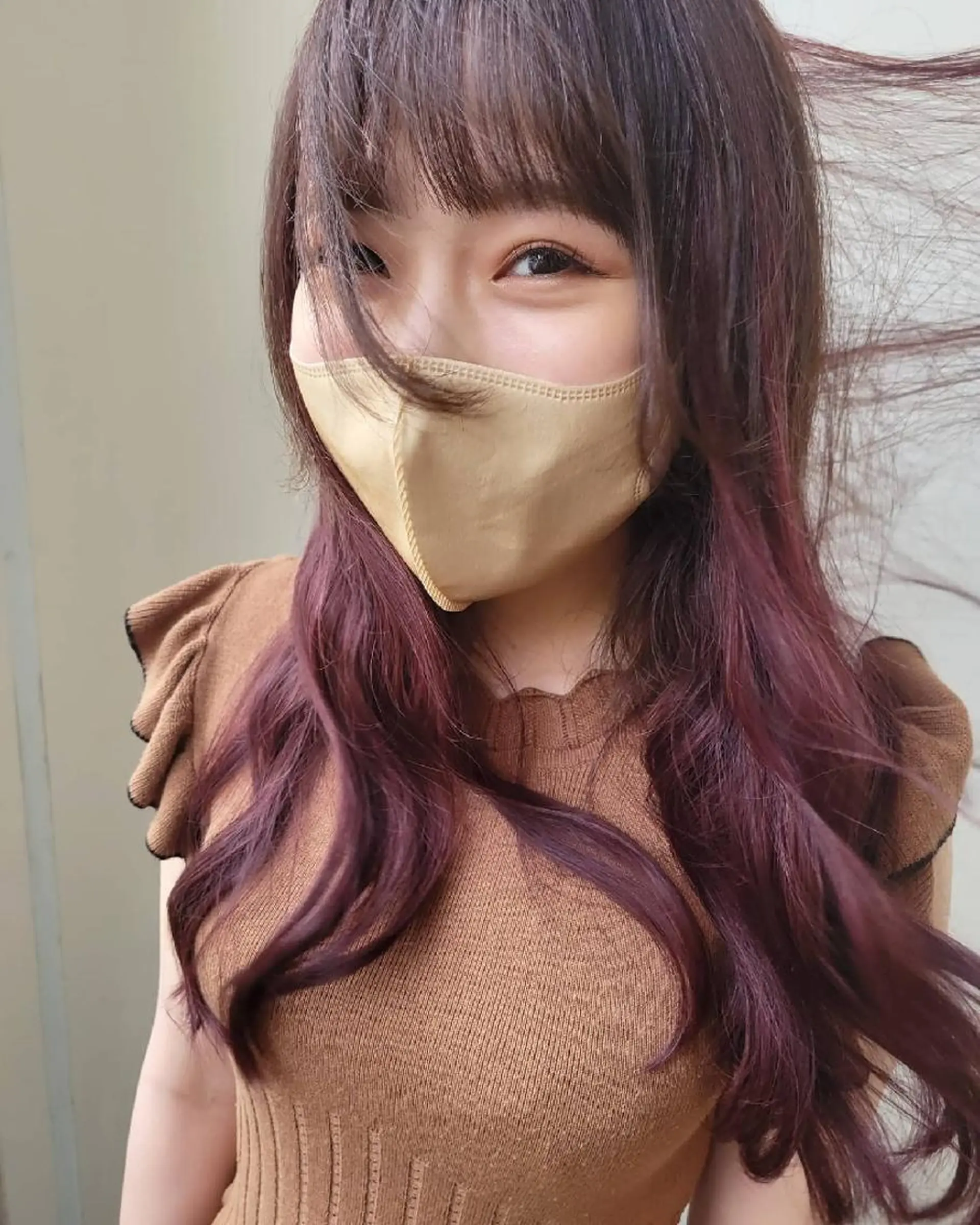 ロング カラー ママ美容師まつげ 🤍まき🤍のヘアスタイル