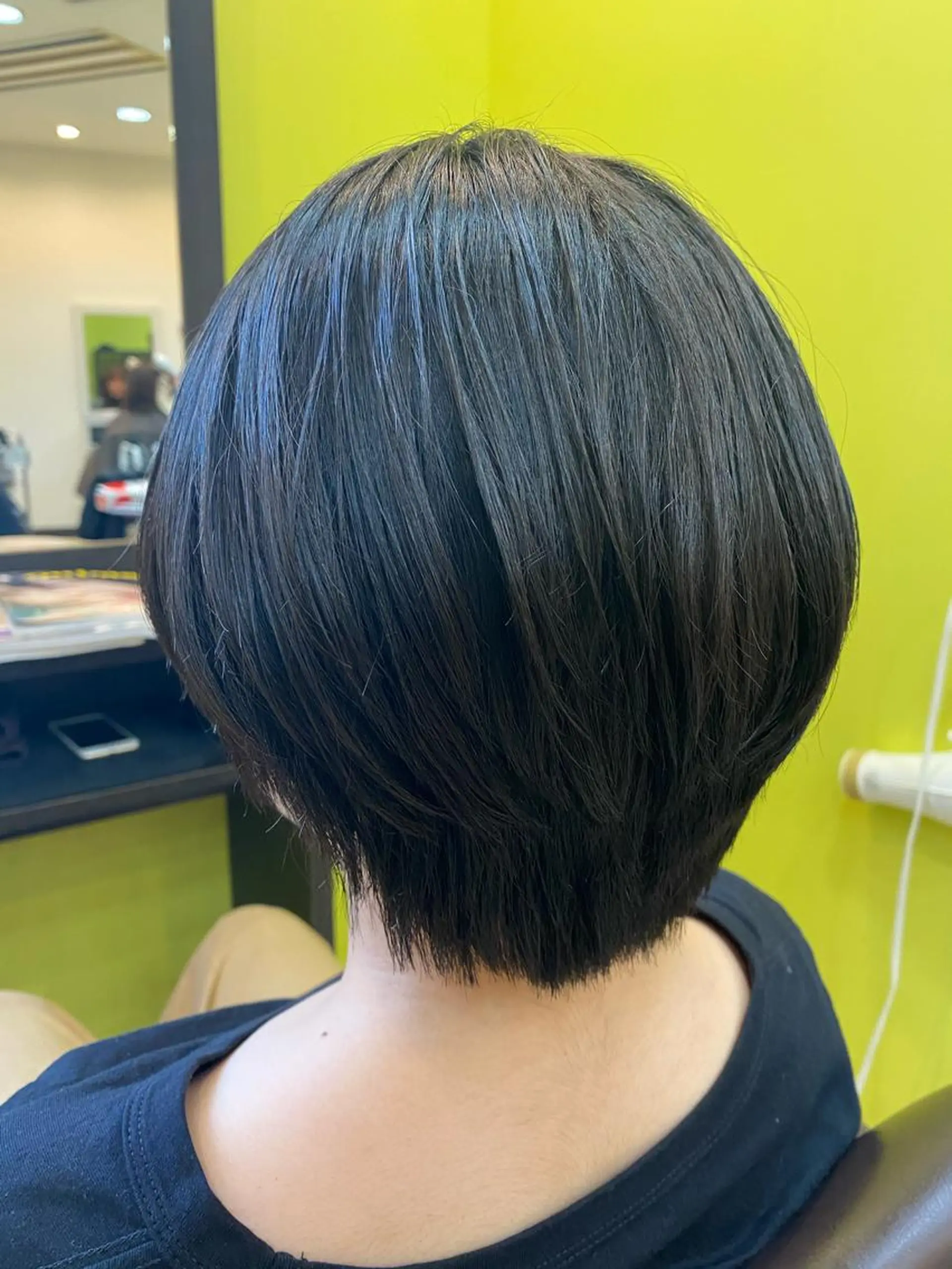 ショート カット 縮毛矯正 トリートメント wa daのヘアスタイル
