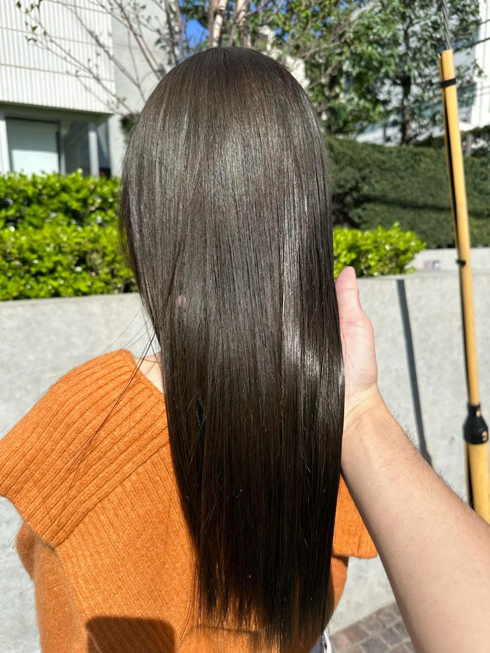 ロング カラー 透明感カラー グレージュ カット ヘアカラー トリートメント 【レイヤー/韓国風 /髪質改善】RINのヘアスタイル