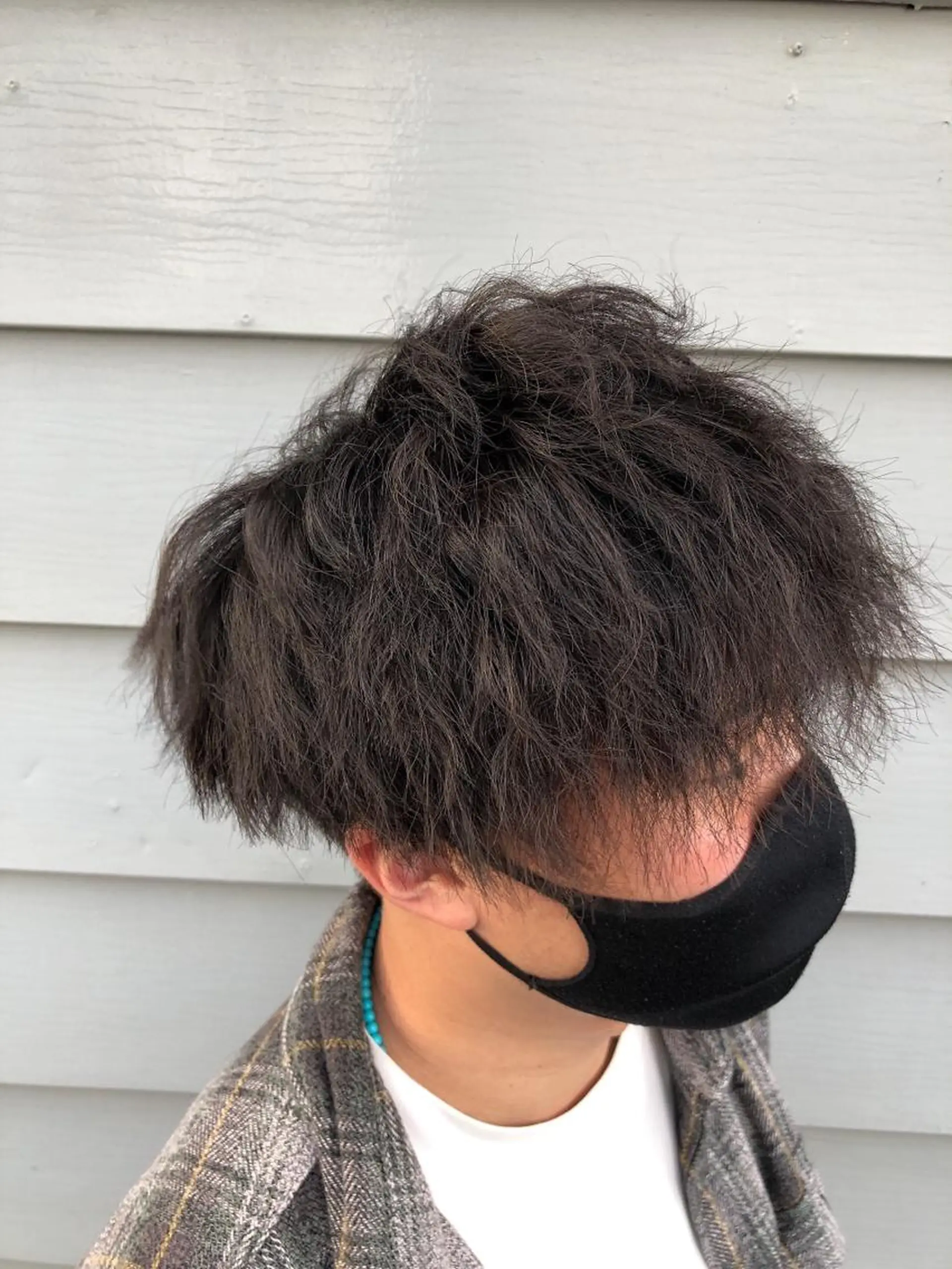 ショート パーマ メンズ メンズパーマ メンズツイストパーマ ツイストスパイラルパーマ スパイラルパーマ ツイストパーマ カット パーマ fulam所属・佐藤悠生/郡山 メンズカット．パーマのヘアスタイル