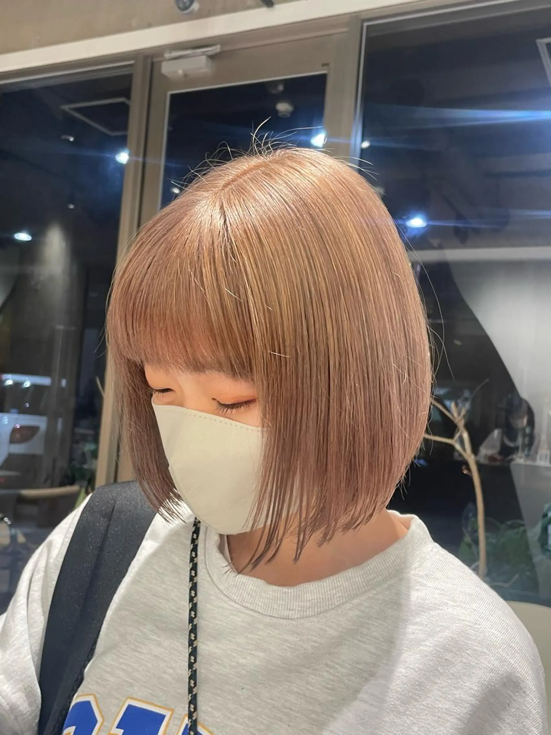 ミディアム カラー 美髪矯正/ハイトーン 🪸🩰ヒナコのヘアスタイル