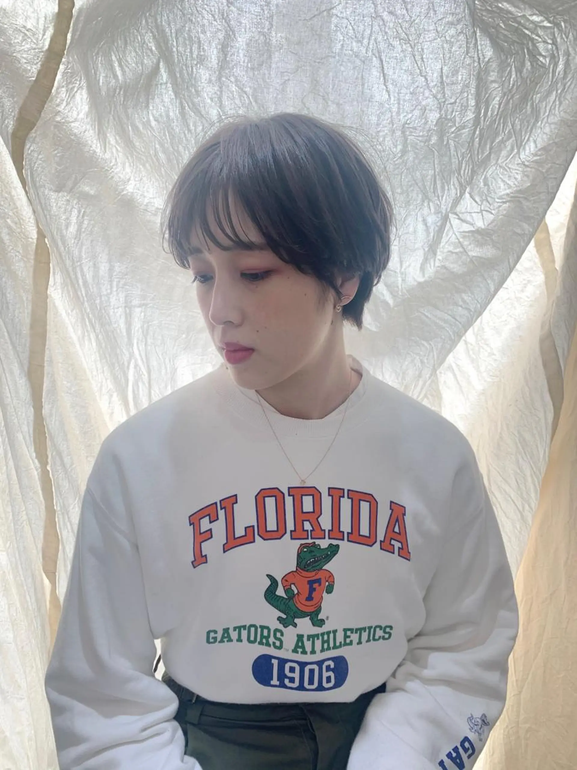 ショート ハイライト 髪質改善 ショートヘア カット ヘアカラー トリートメント loka所属・山本 晶大のヘアスタイル