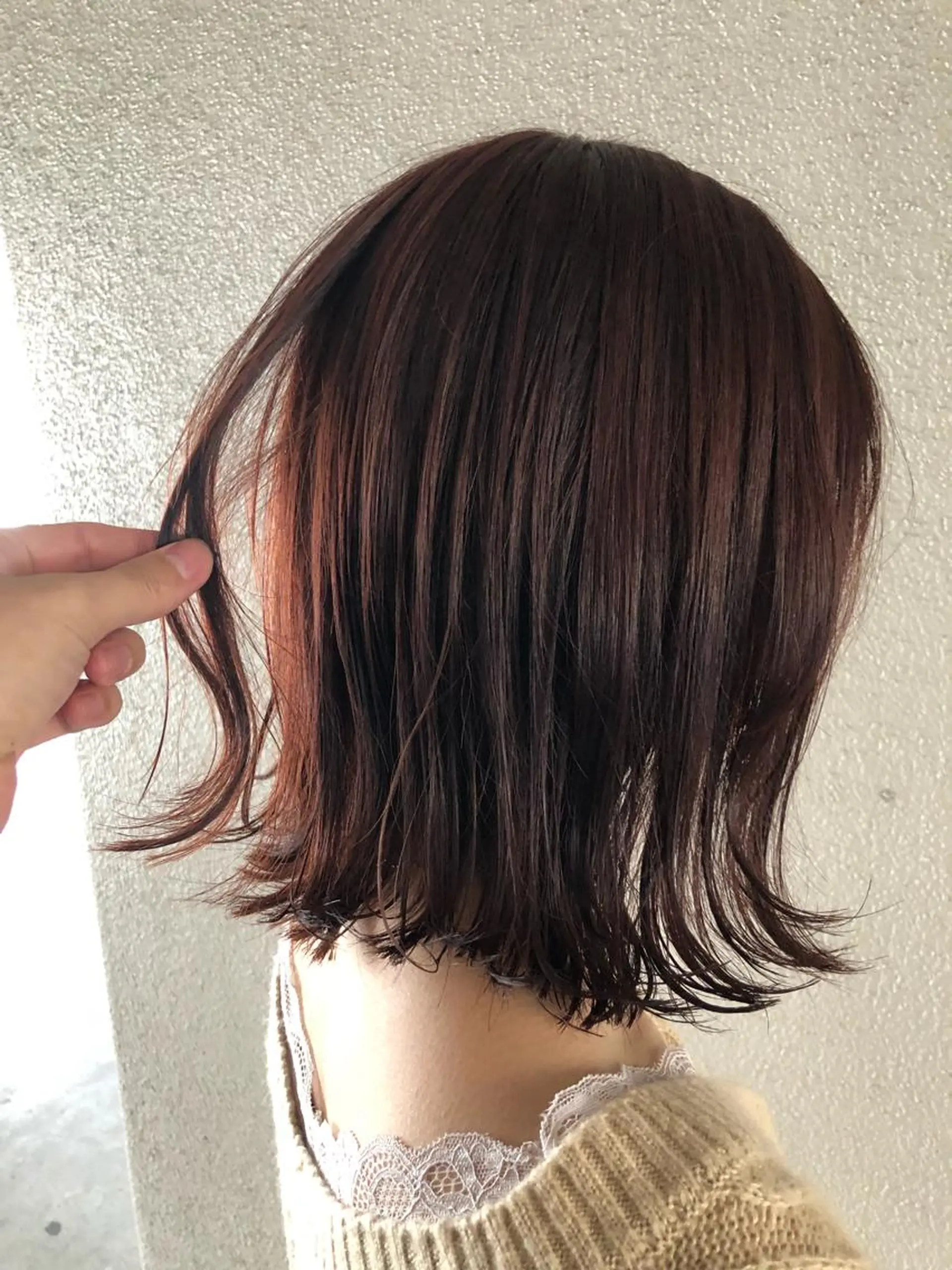 ミディアム カラー ヘアアレンジ annuy 。のヘアスタイル
