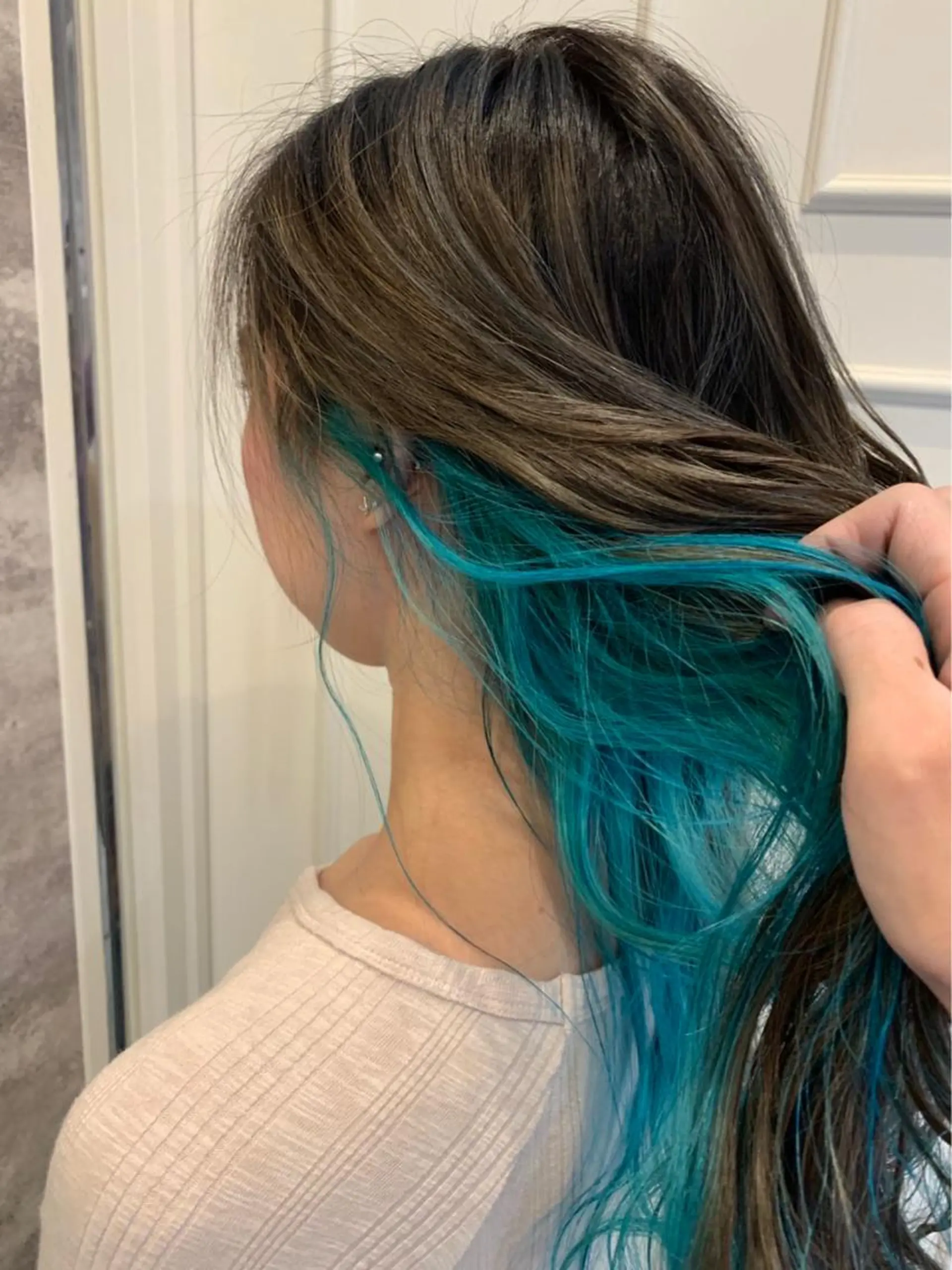 セミロング カラー 🫟Blanco🫟 Color&Careのヘアスタイル