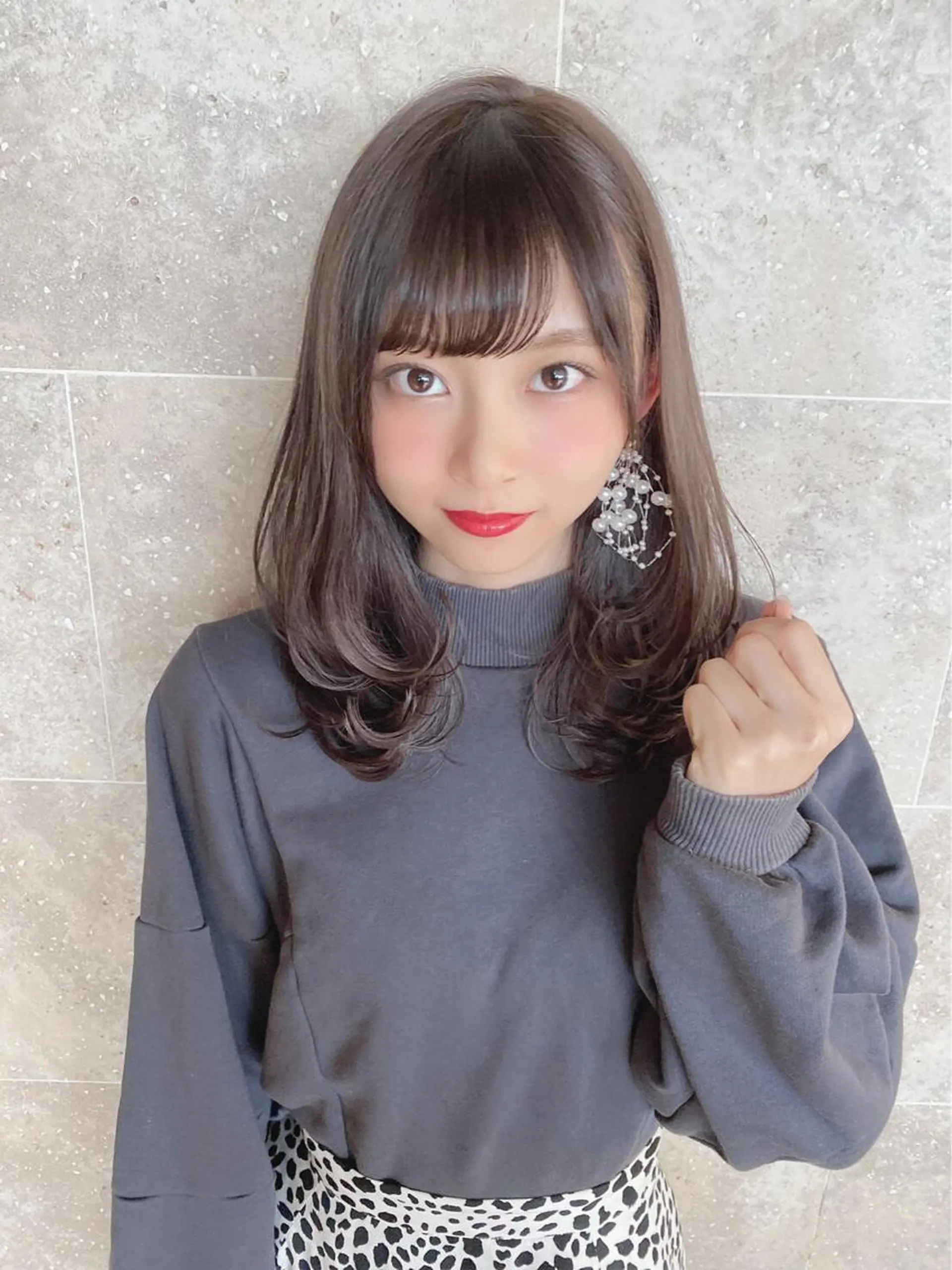 セミロング カラー ヘアアレンジ 女性が憧れる ショート/角田愛和のヘアスタイル