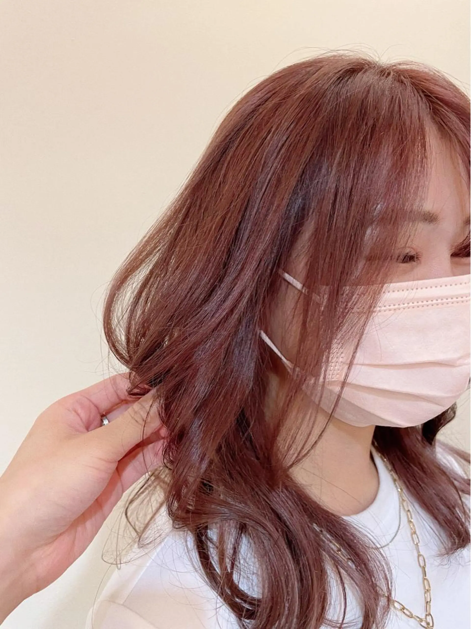 セミロング カラー 高橋 涼香のヘアスタイル