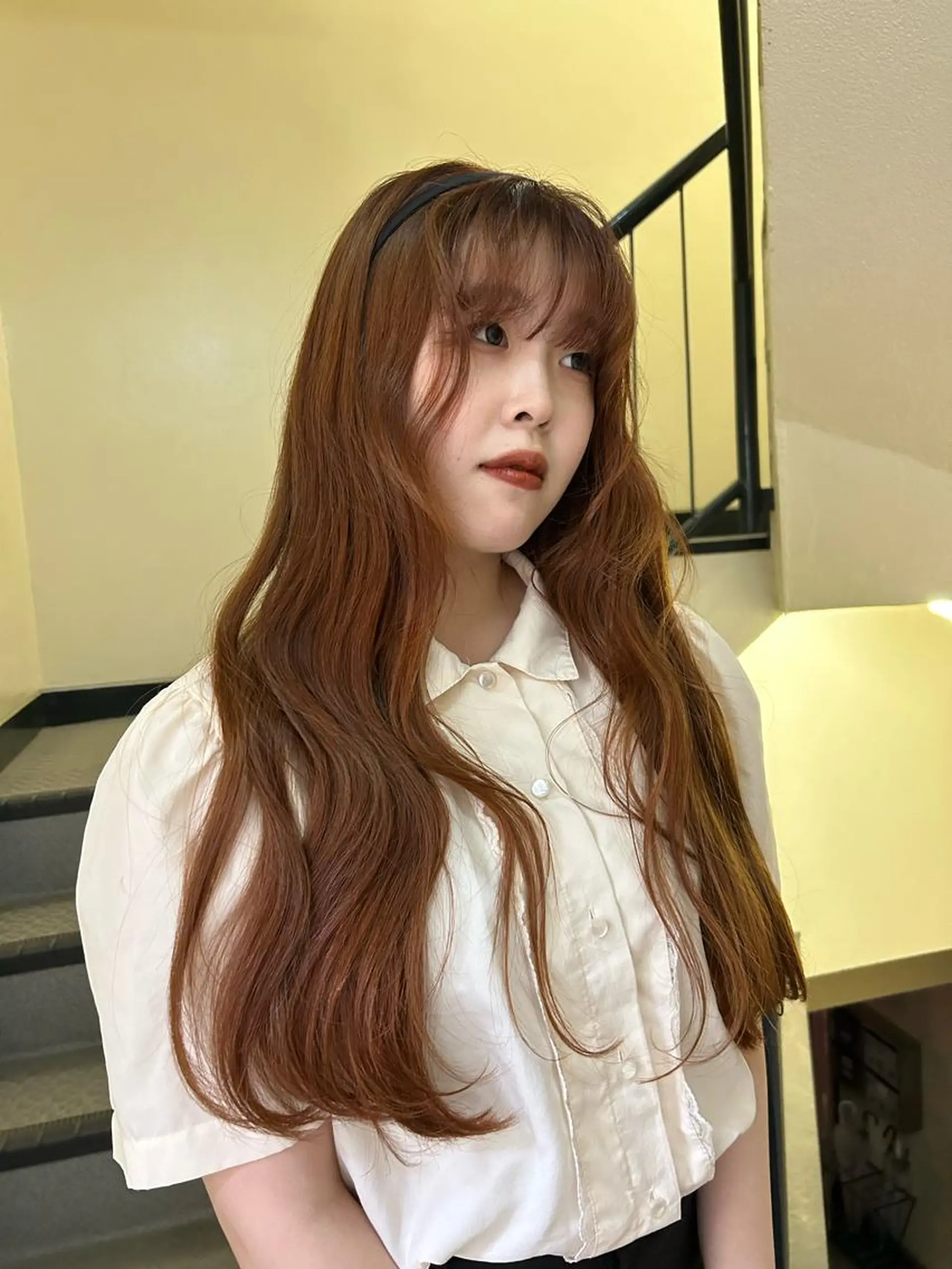 ロング カラー ヘアアレンジ ヘアカラー ☕️結【suii.】 ボブ/ヘアセット☕️のヘアスタイル