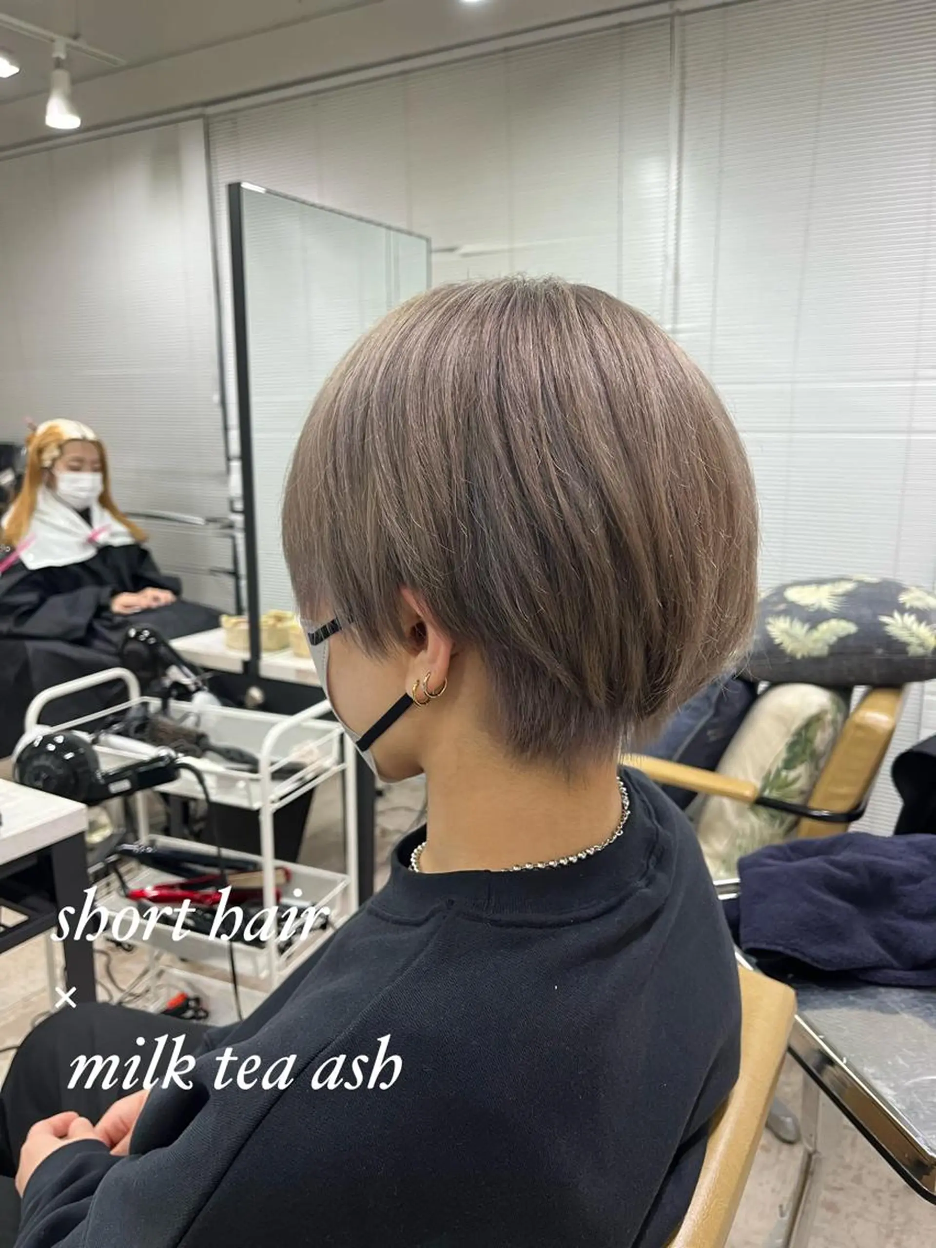 ショート ヘアカラー トリートメント 🐺メンズ特化🐺 REIYAのヘアスタイル