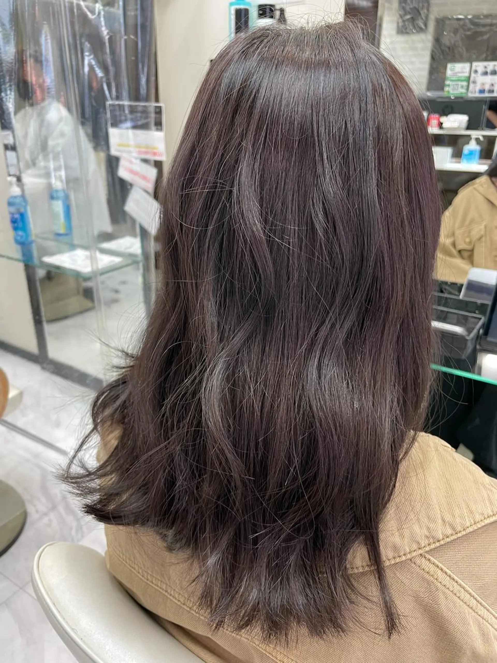 ロング パープルカラー ♡Eleanor大宮 aya♡のヘアスタイル