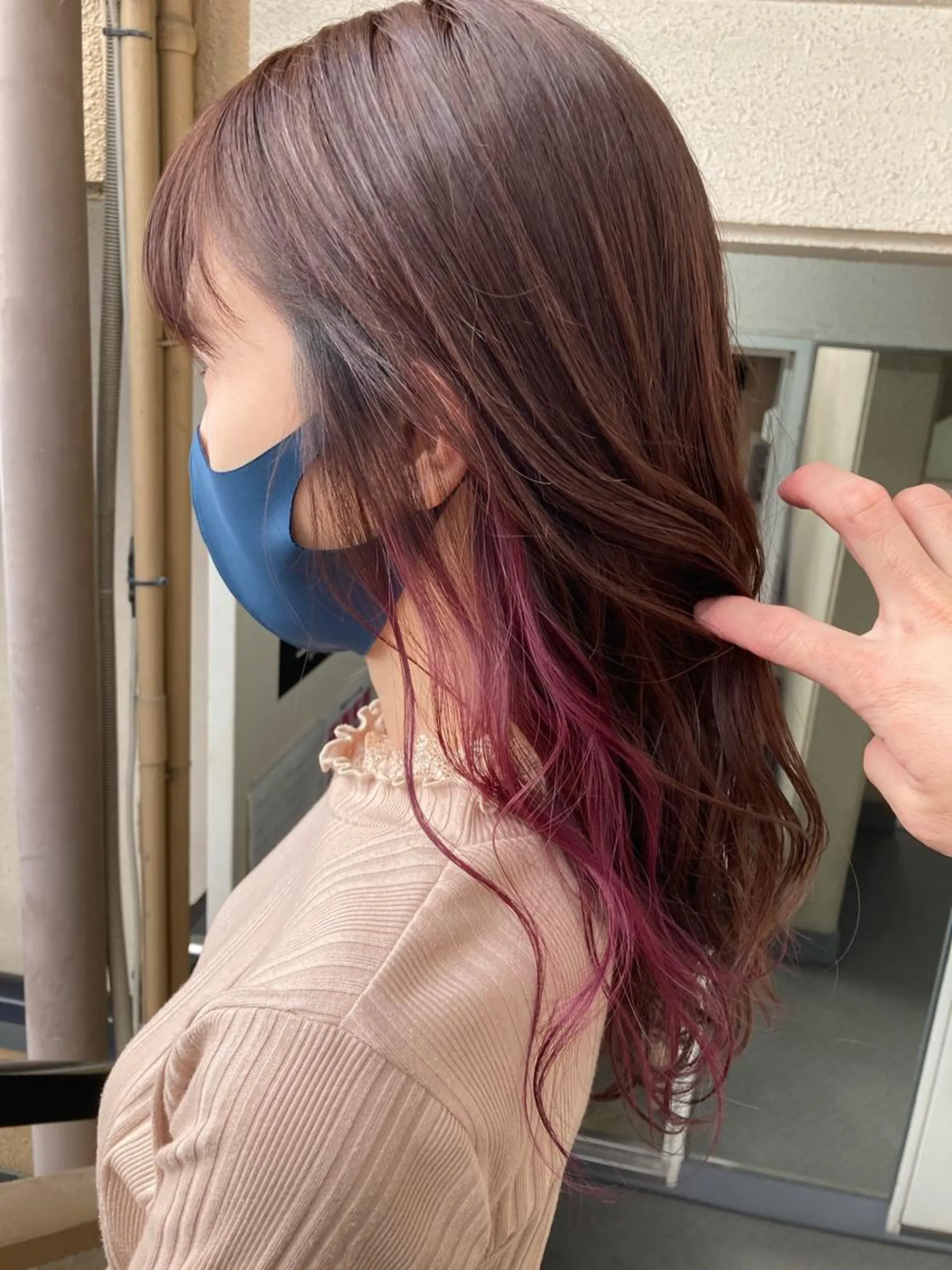 ロング カラー インナーカラー カット ヘアカラー トリートメント 🌸髪質改善特化🌸 店長　ゆうやのヘアスタイル