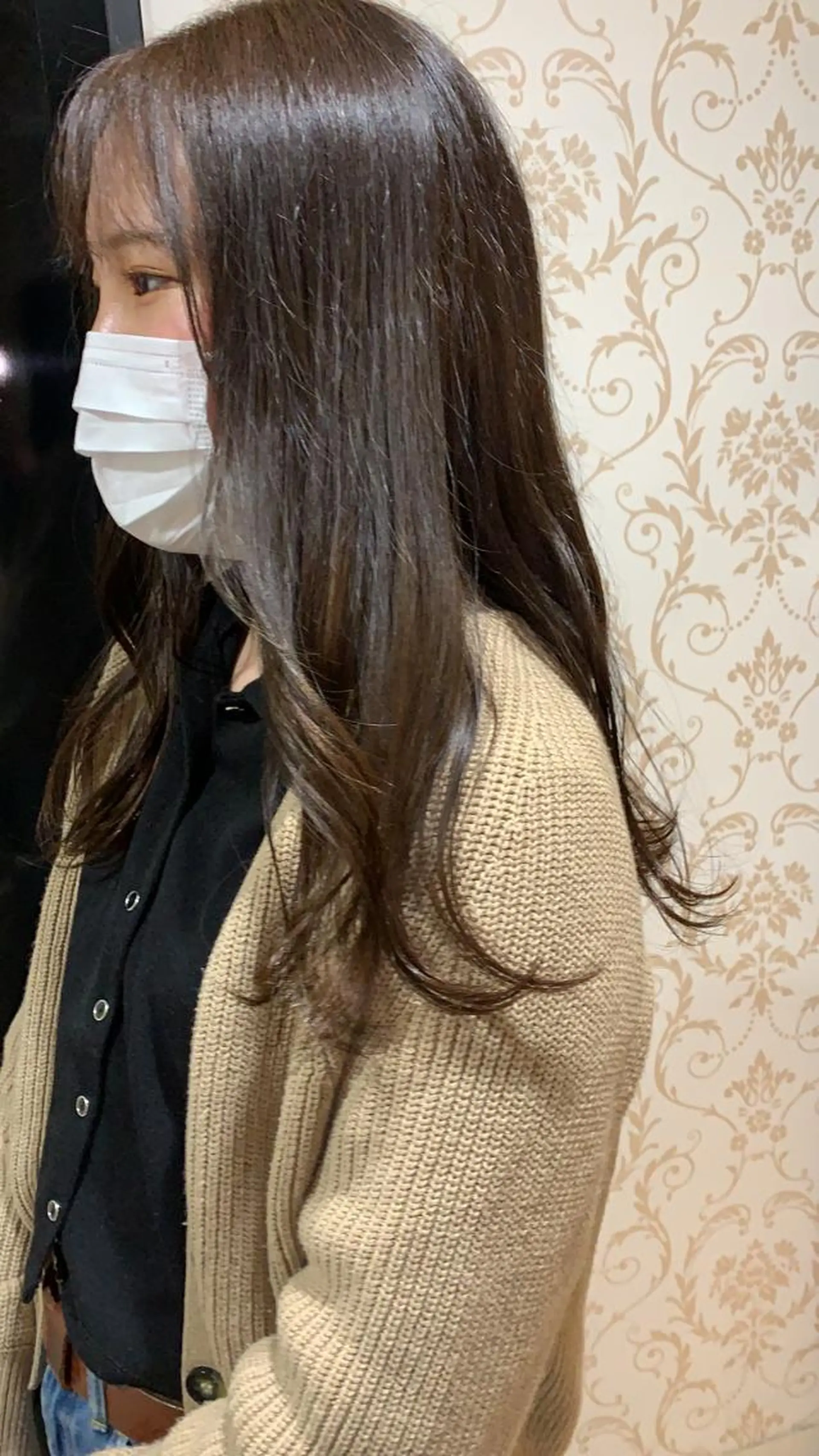 ロング カラー 透明感カラー メンズ縮毛矯正 /メンズパーマ美容師のヘアスタイル