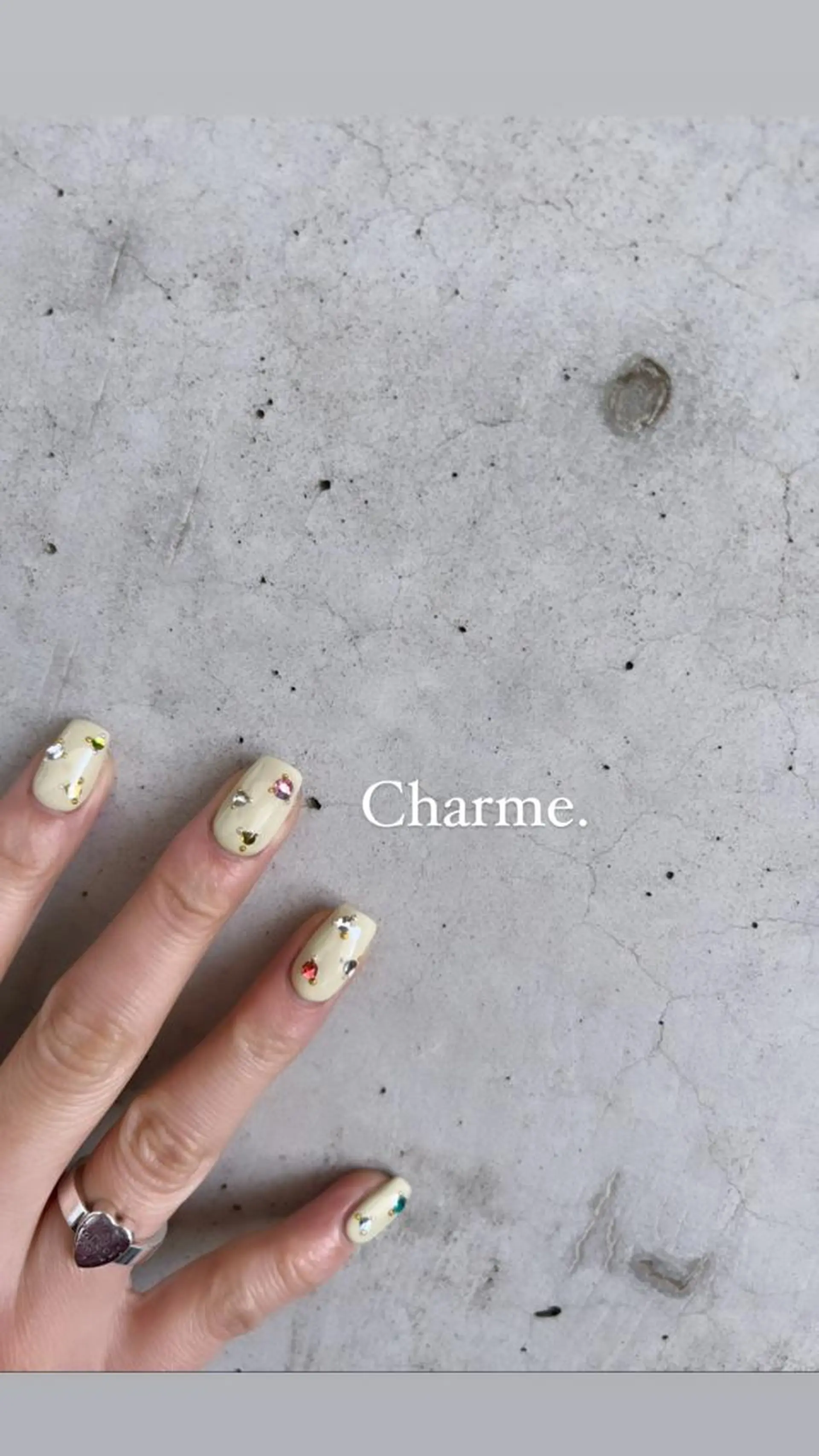 ネイル 持ち込み Charme. NOBUKOのネイルデザイン