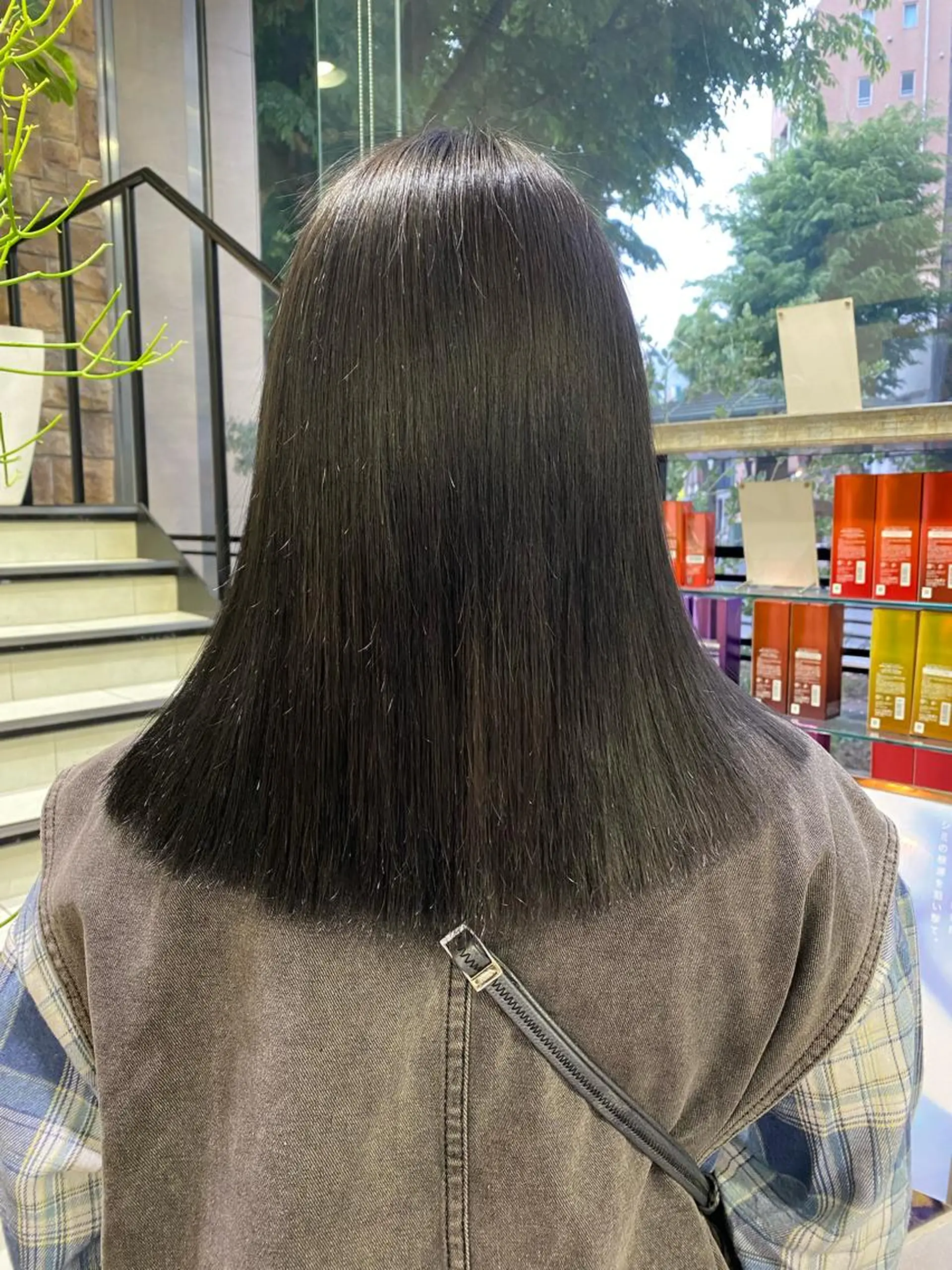 セミロング カット ネイリスト/ ヘアセット　hinaのヘアスタイル
