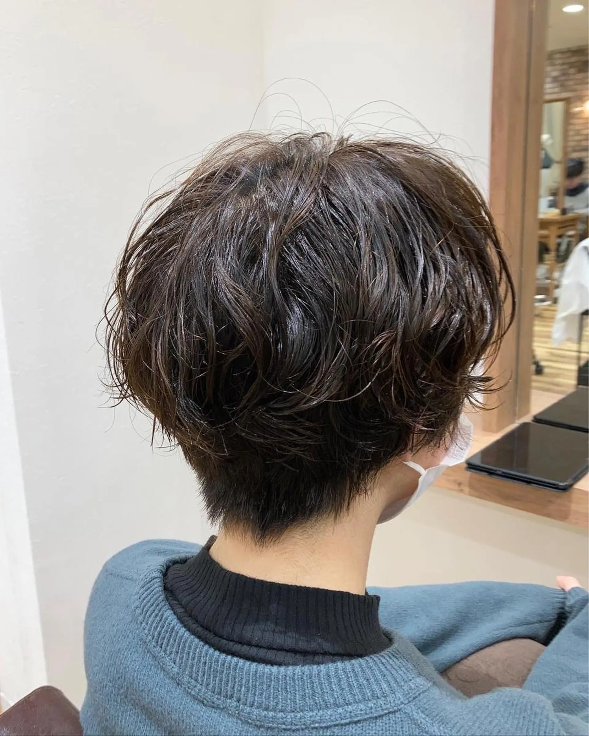 ショート カット パーマ ショート/ボブ やぐちゆうたのヘアスタイル