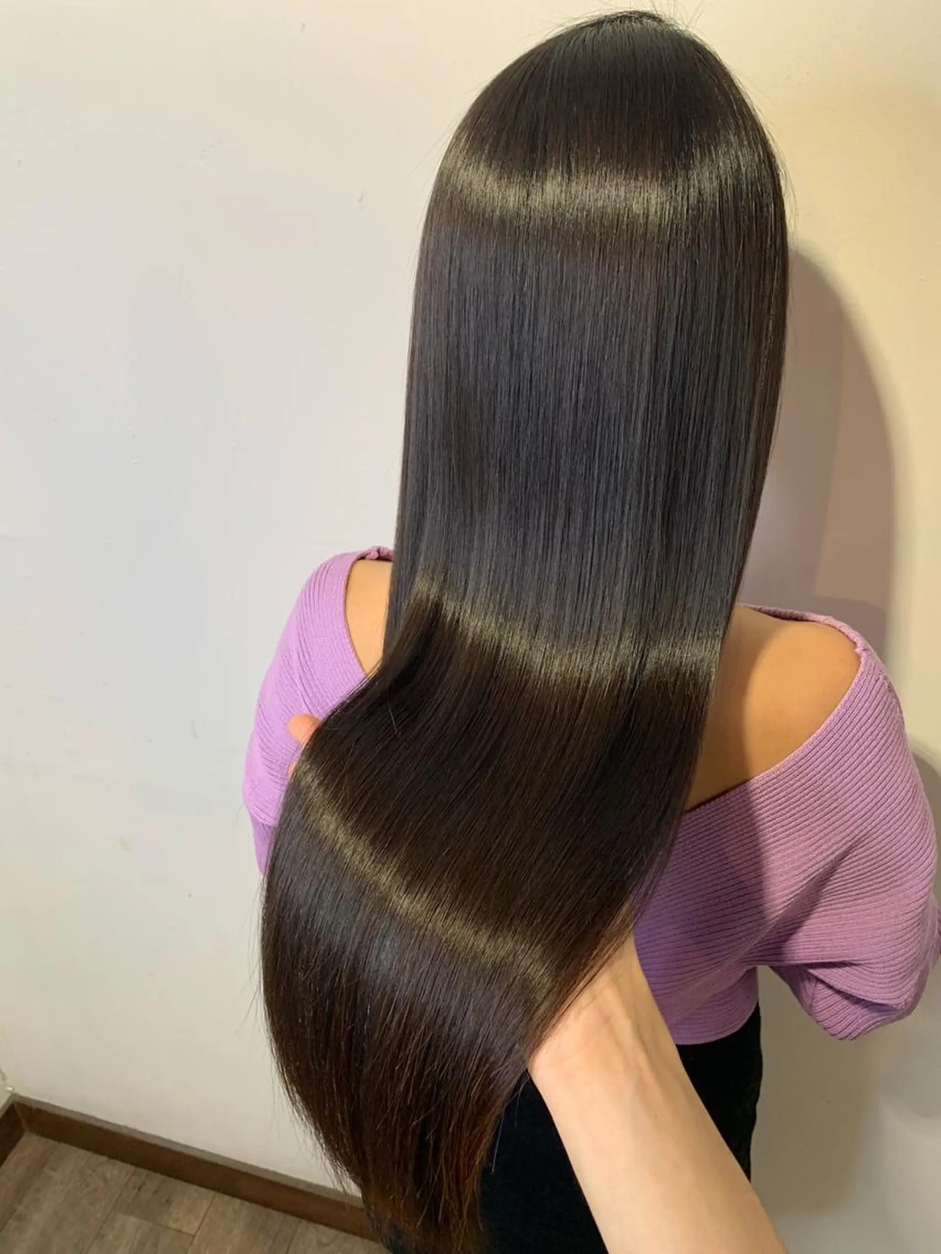 ロング 縮毛矯正/髪質改善 井上智秀のヘアスタイル