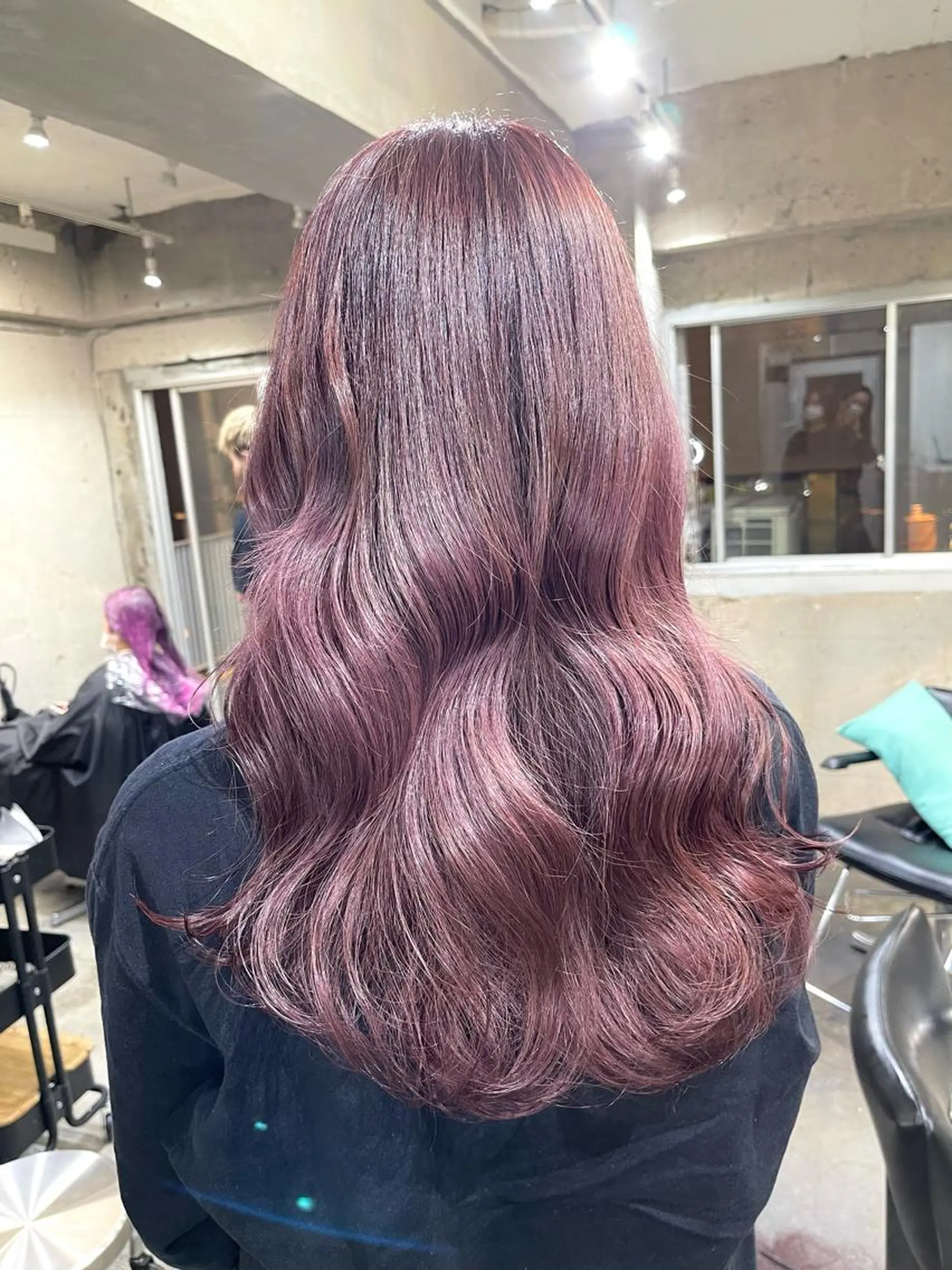 ロング カラー ハッシュカットとハイ トーン/HIROKIのヘアスタイル