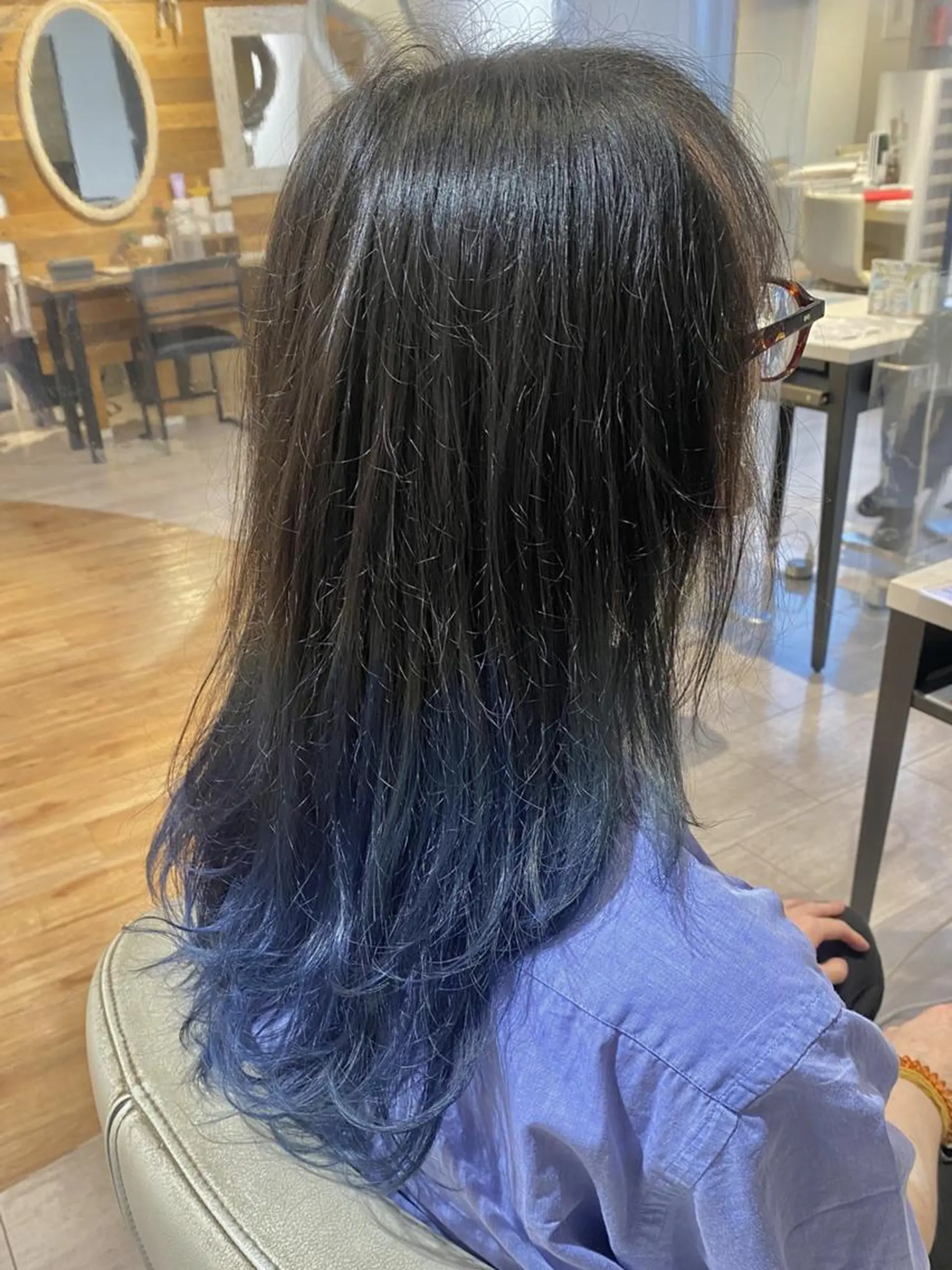 セミロング カラー カット ヘアカラー トリートメント メンズパーマ/ メンズカット/タクヤのヘアスタイル