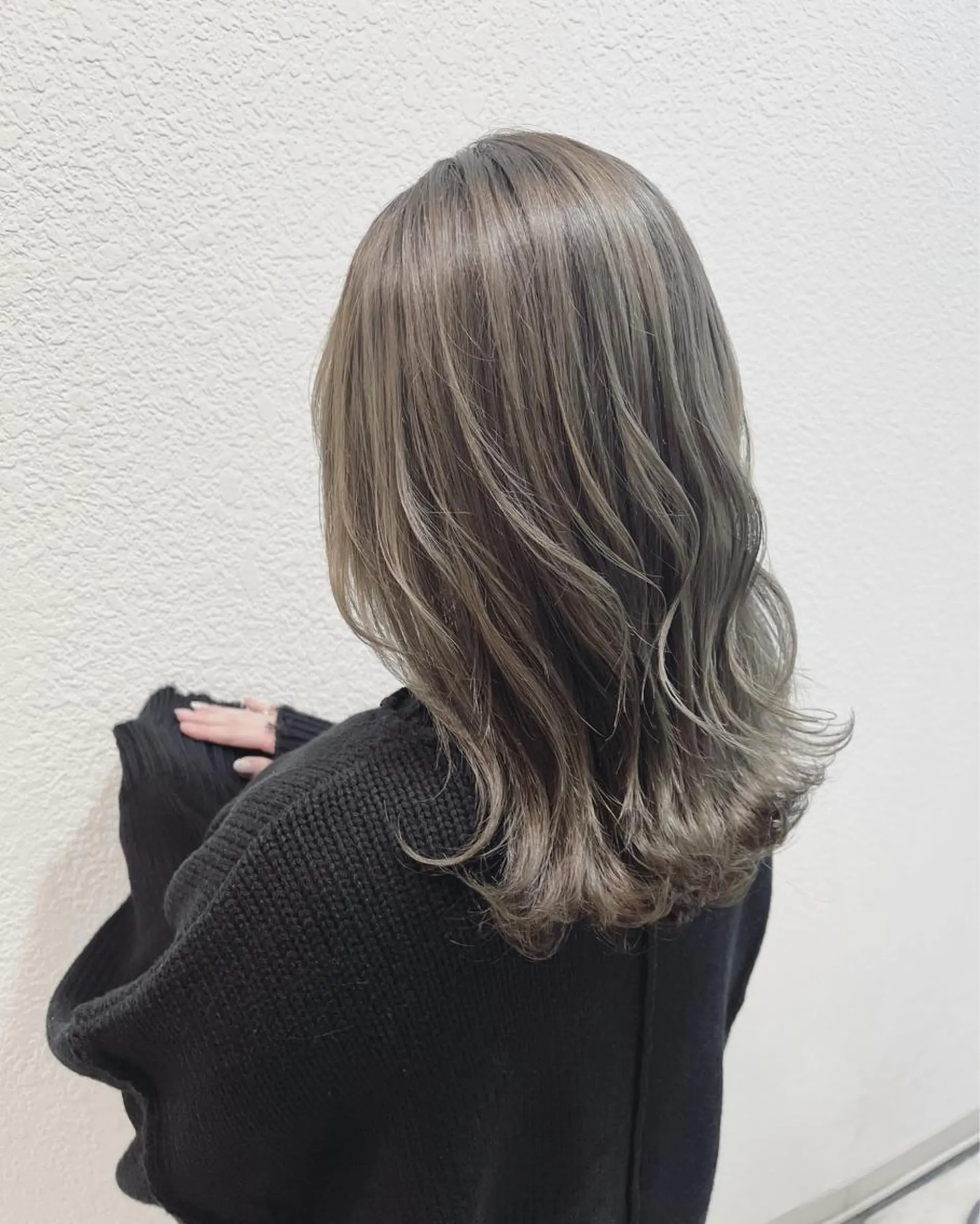 セミロング 🎴イトウユウ🎴 #話さない美容師のヘアスタイル