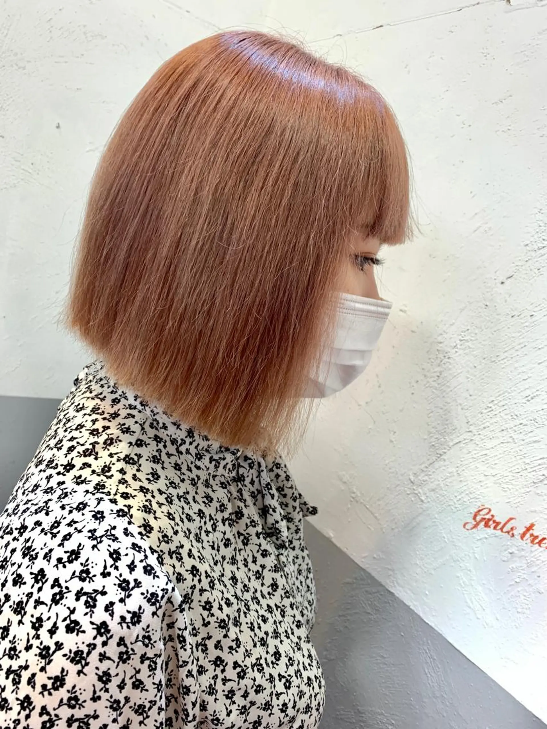 ミディアム 大内 志穂のヘアスタイル