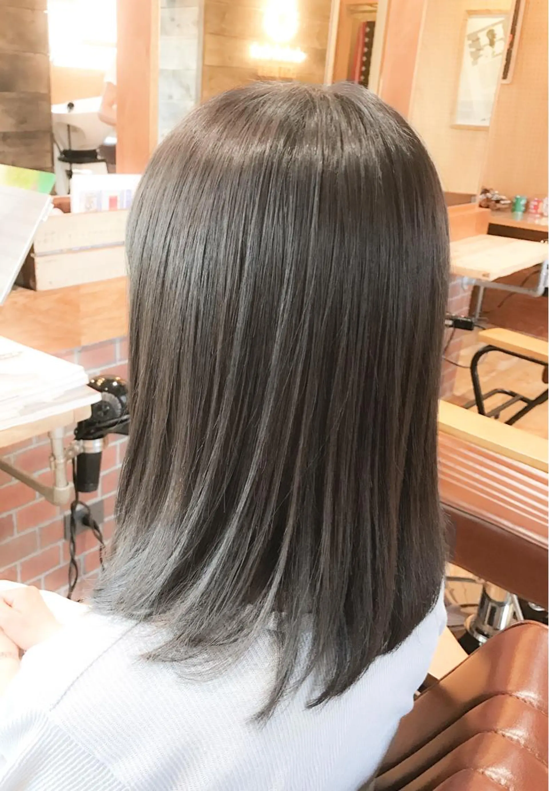 セミロング 常山 篤志のヘアスタイル