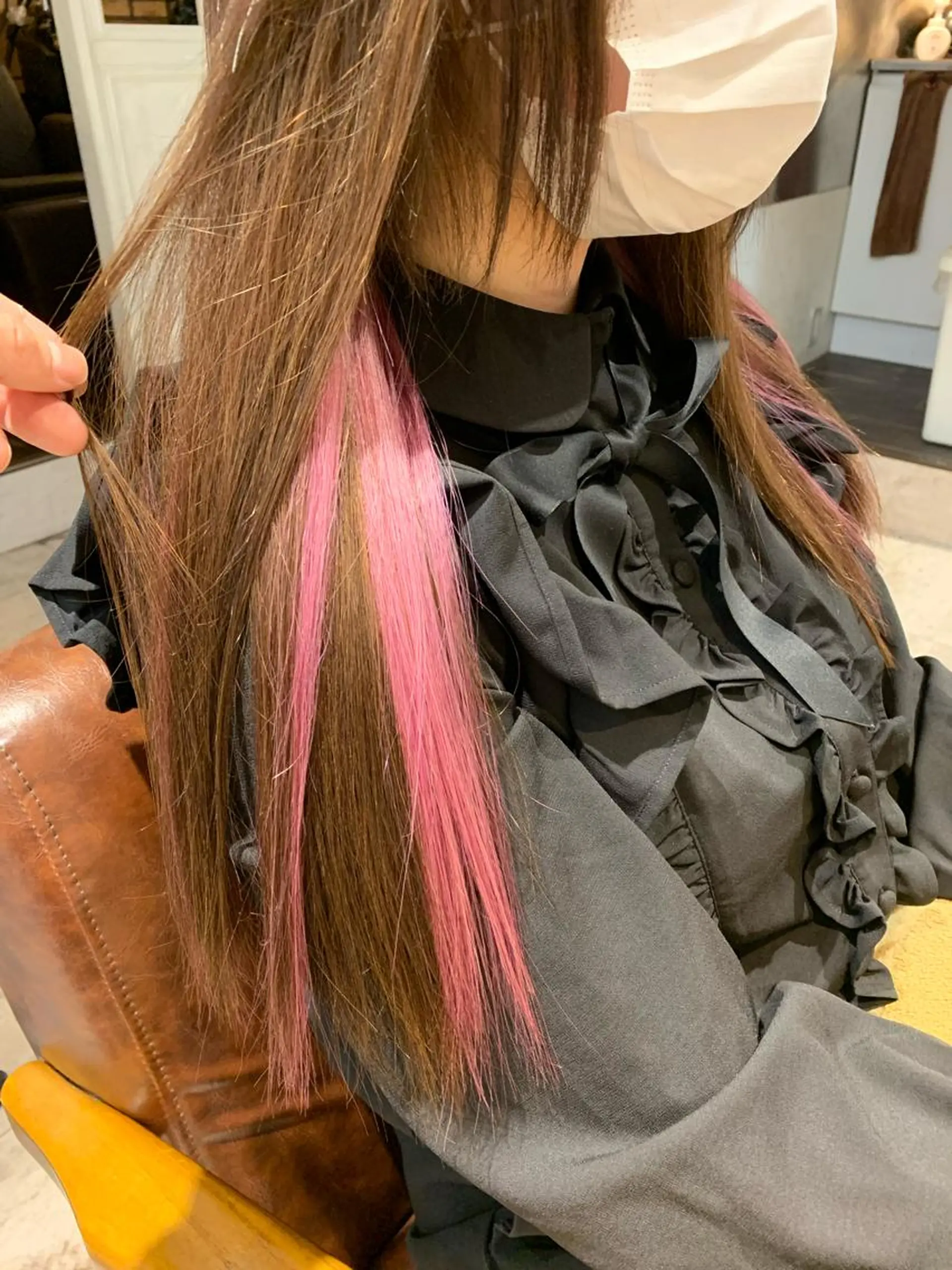 ショート カラー ヘアカラー エクステ ヘアセット エクステ/プル エクステKOICHIのヘアスタイル