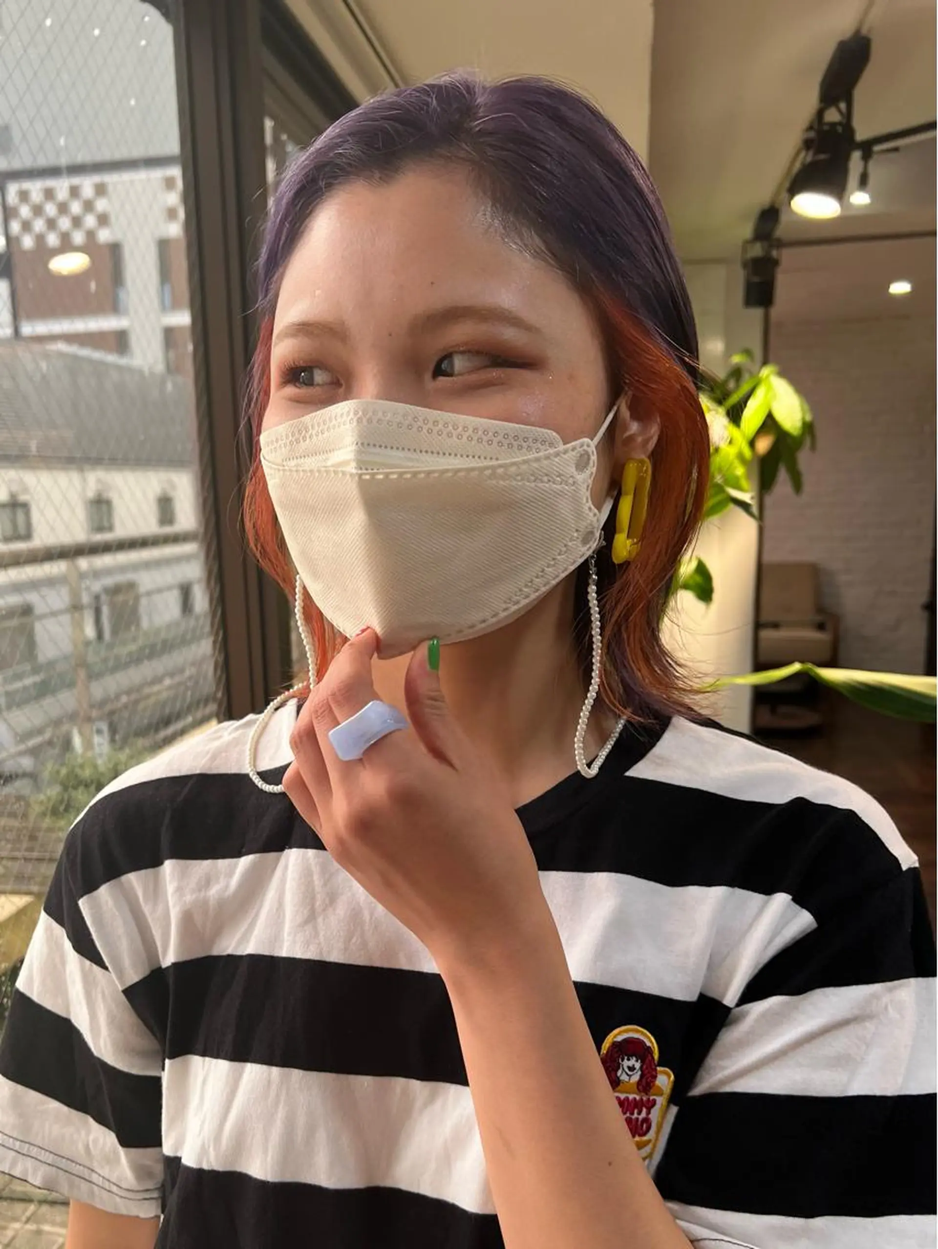 ミディアム カラー nendo_hair所属・ハイトーン/ボブ 🎀sonokaのヘアスタイル