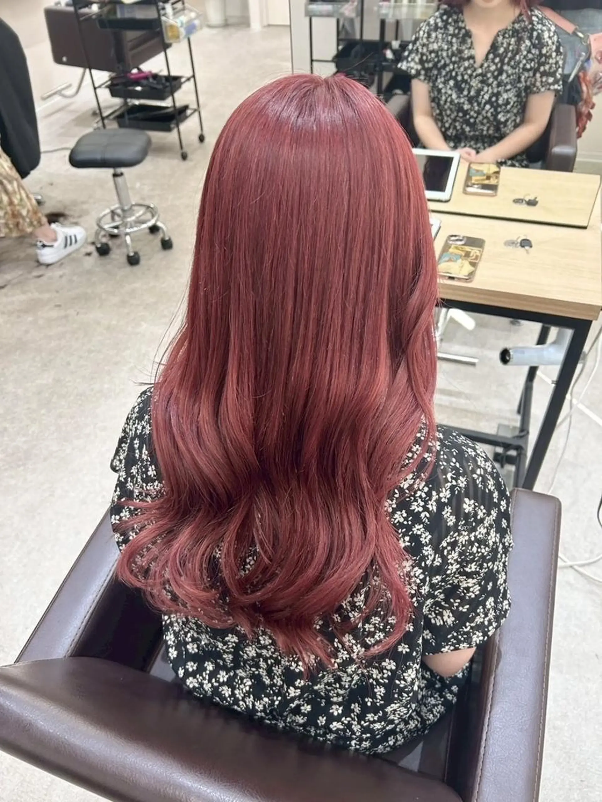 セミロング カラー ブリーチ ダブルカラー ヘアカラー トリートメント ✨【公式】 juhl.横浜✨のヘアスタイル