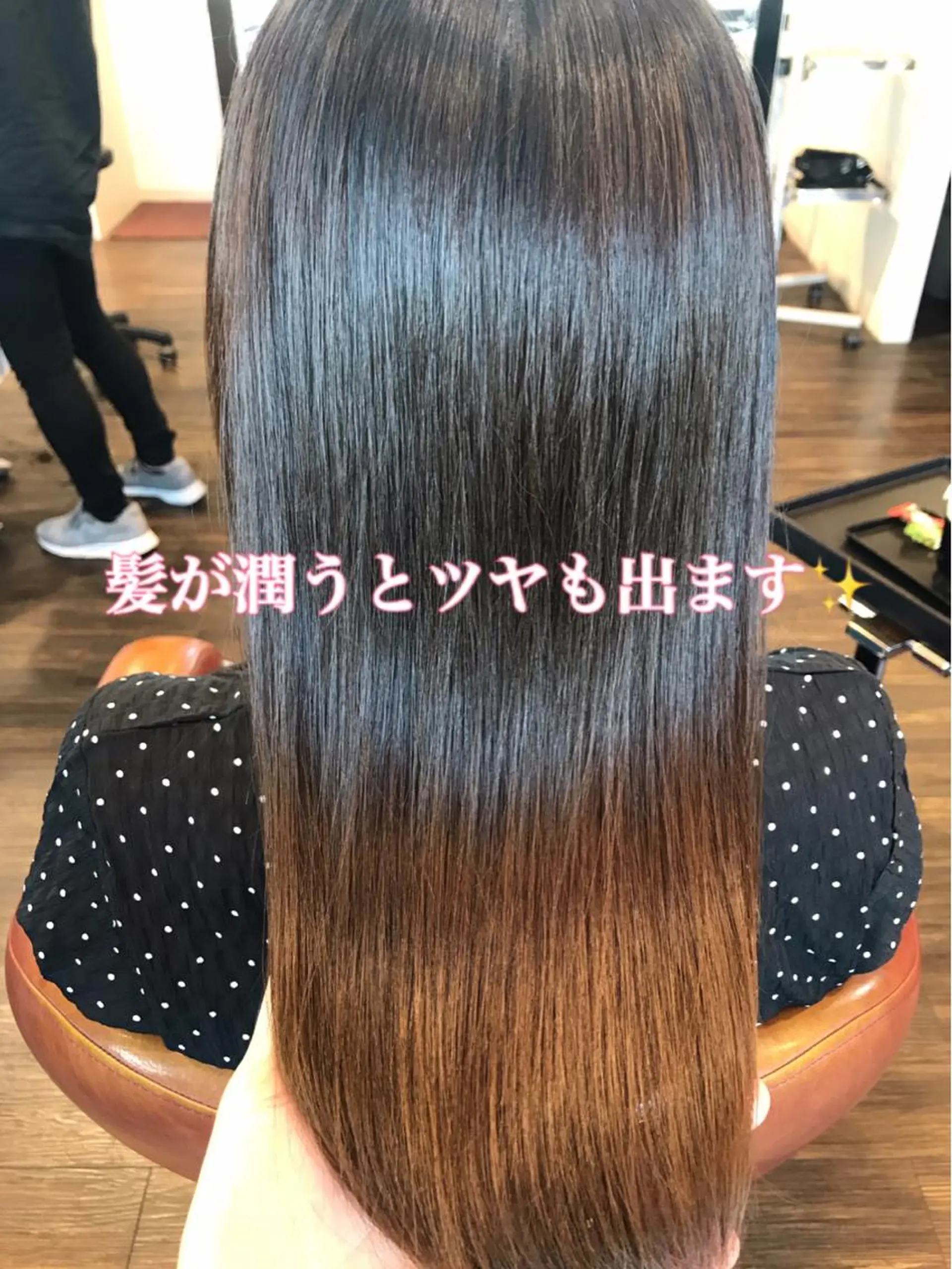 ロング カラー 髪質改善 ヘアカラー トリートメント 縮毛矯正/ 髪質改善 /ショート　圍　崇行のヘアスタイル