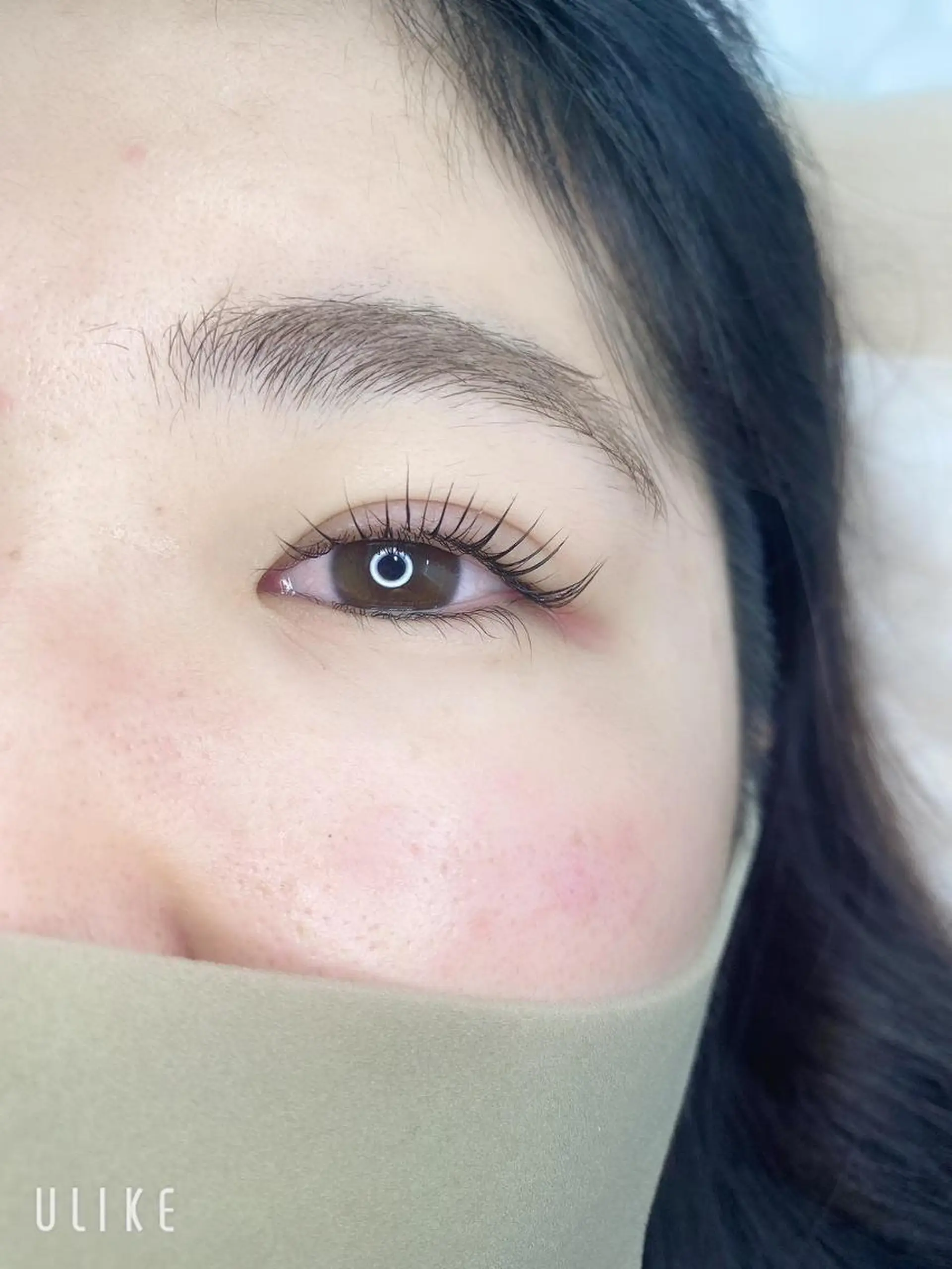 マツエク・マツパ パリジェンヌラッシュリフト 一重×まつ毛パーマ eyeHbe MAIのマツエク・マツパデザイン