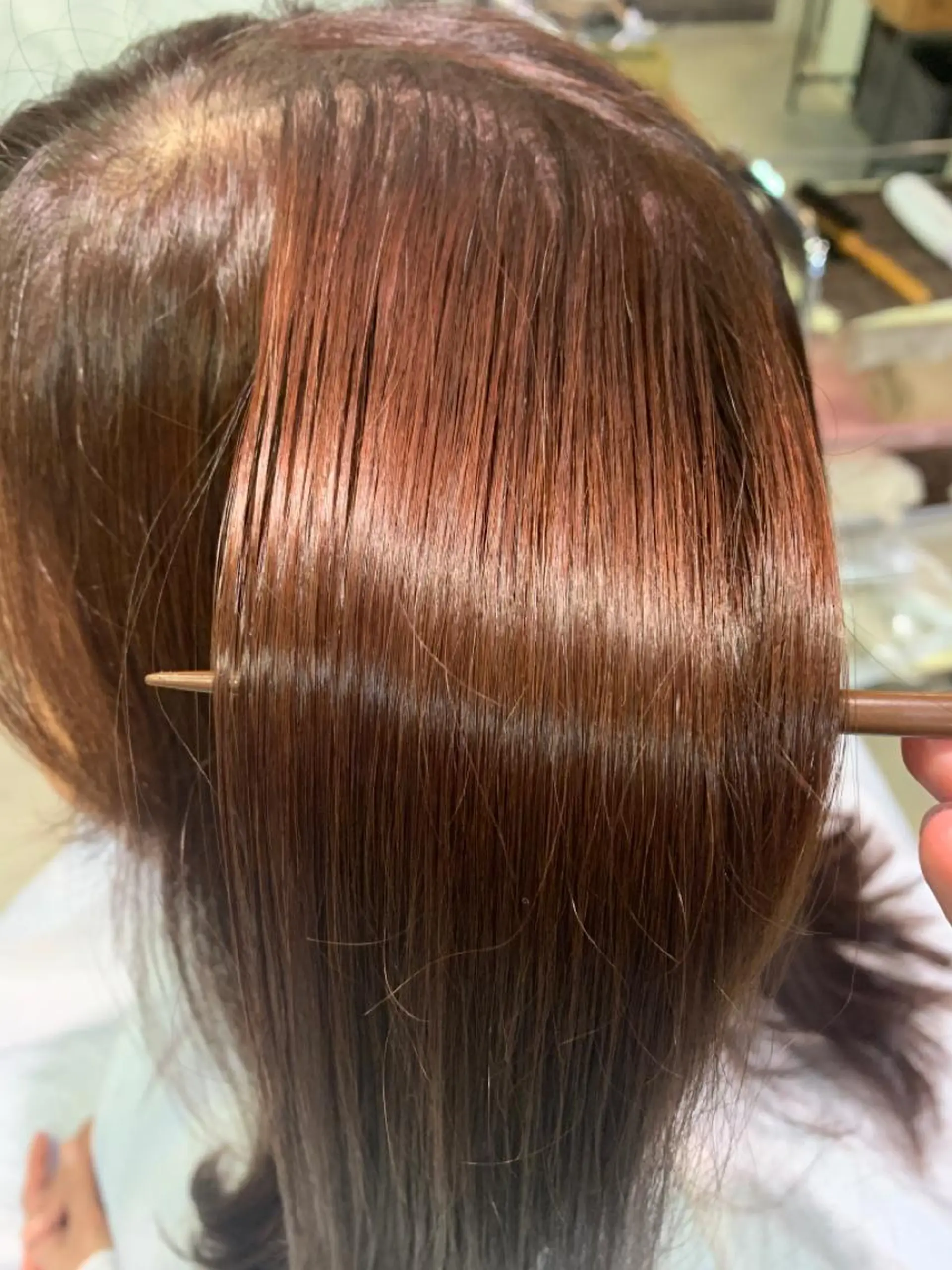 ミディアム カラー 髪質改善 トリートメント 岸本 桂輝のヘアスタイル
