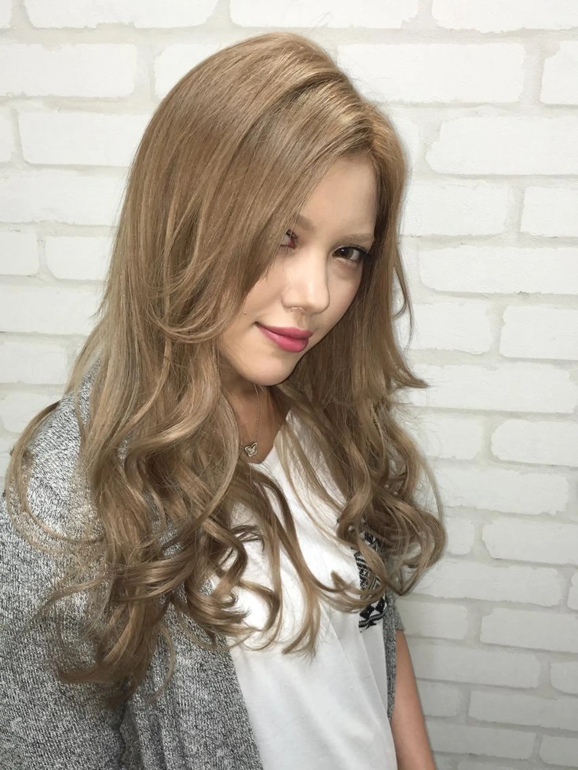 ロング カラー ヘアアレンジ シールエクステ エクステ エクステの神様 ▫️原島ユウヤ▫️のヘアスタイル