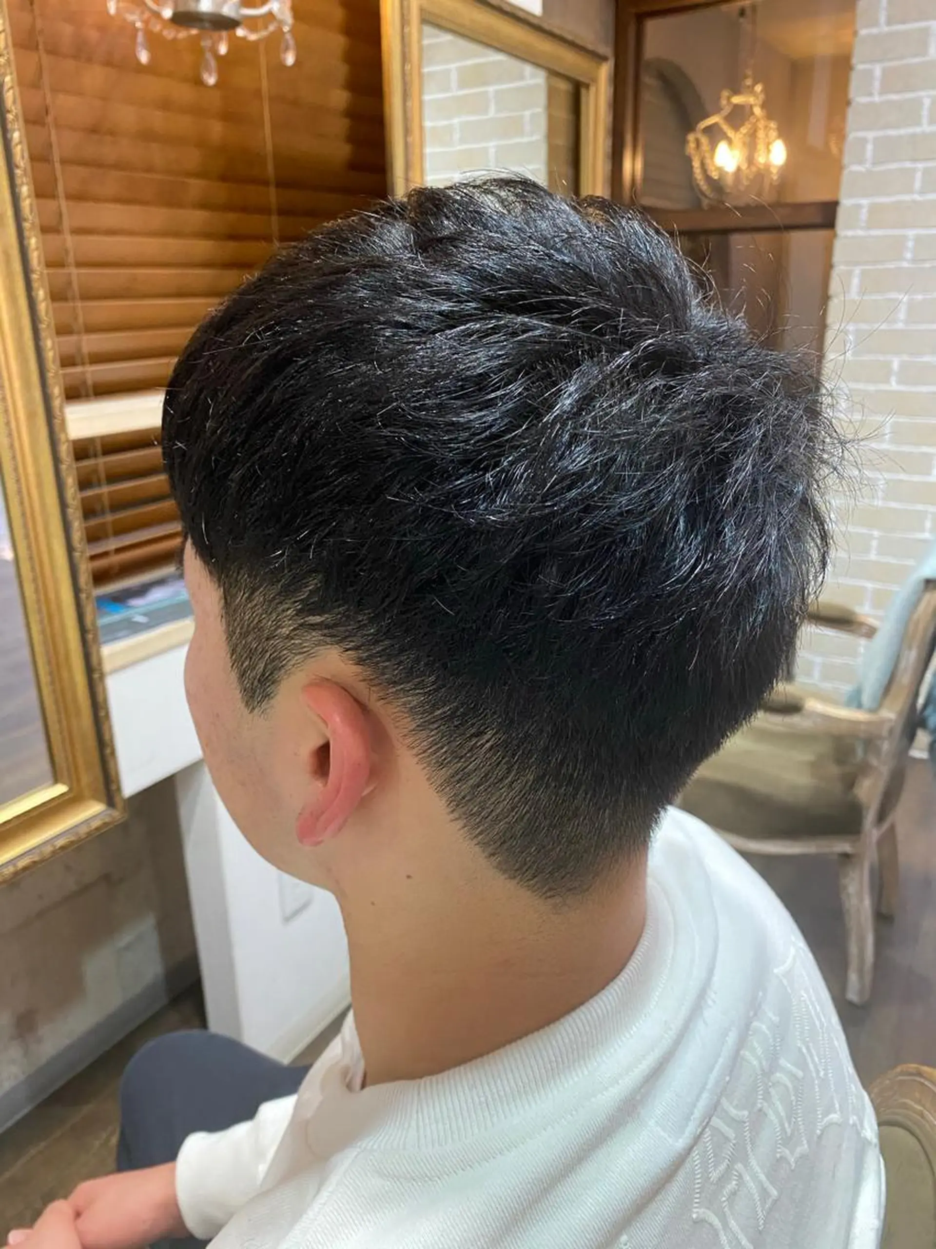 ショート メンズ カット ヘアカラー トリートメント 小島 健太郎のヘアスタイル