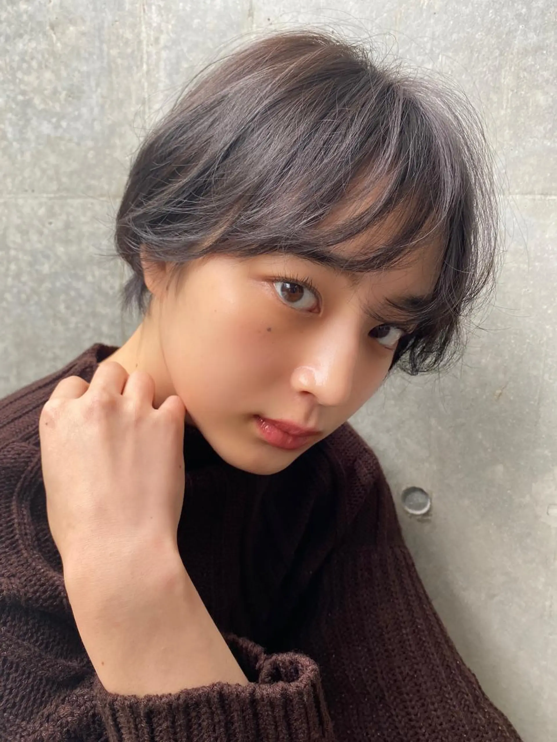 ショート ヘアカラー トリートメント marju銀座 マージュギンザのヘアスタイル
