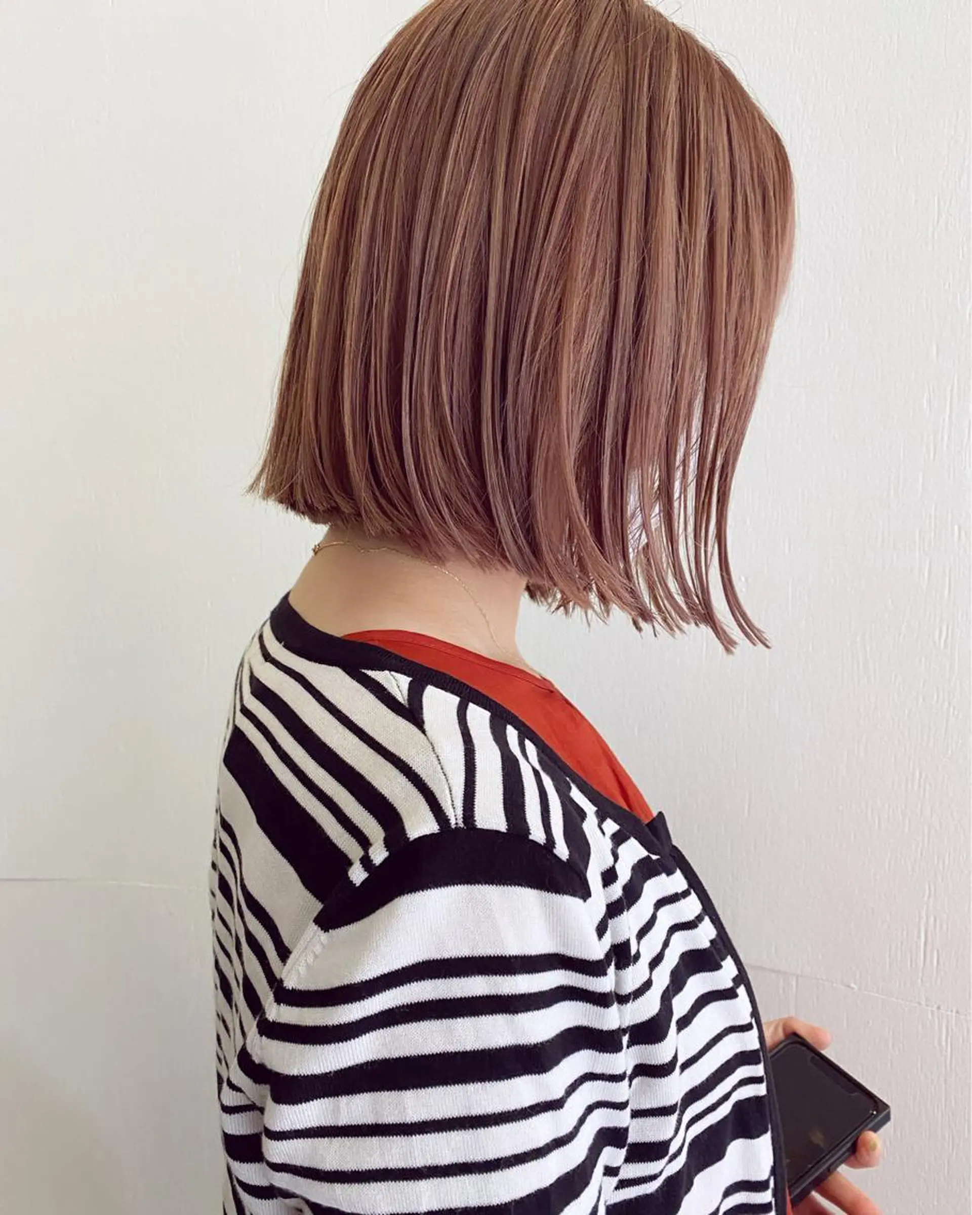 ミディアム カラー ヘアカラー トリートメント LOVESTOIKE 堂本のヘアスタイル
