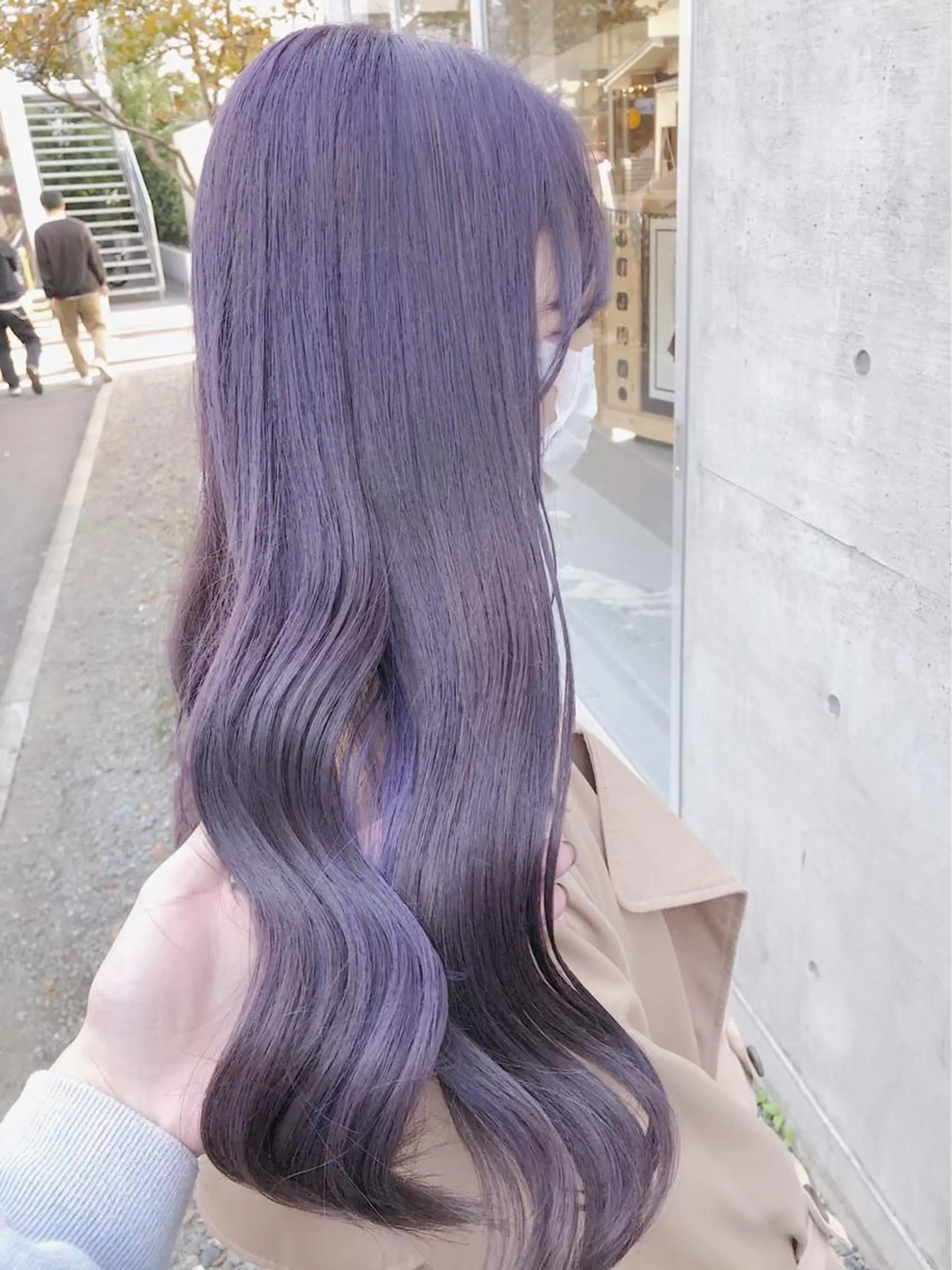 ロング ハイトーン×エクステ 💞くるみのヘアスタイル