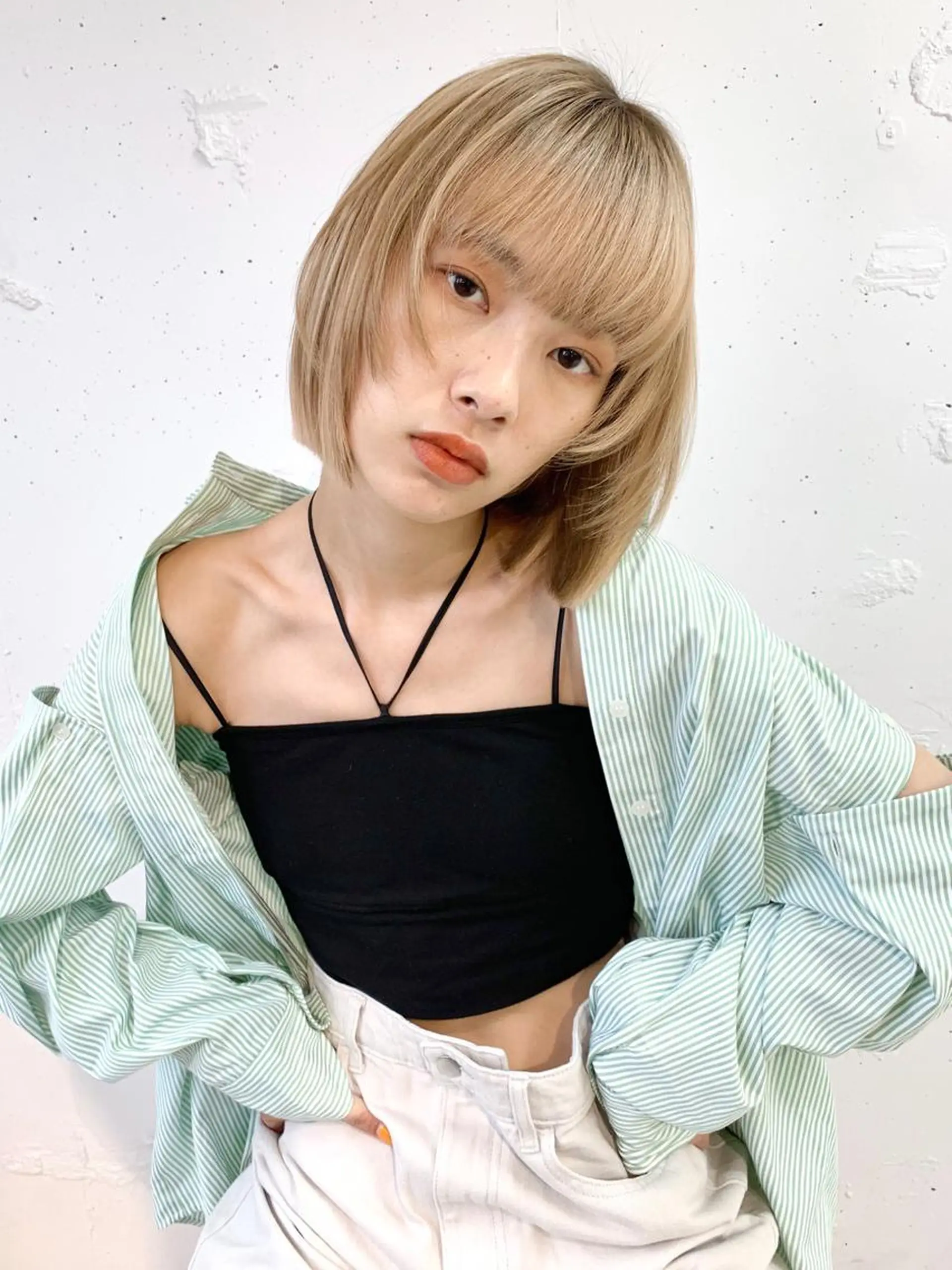 ショート カラー raika .のヘアスタイル