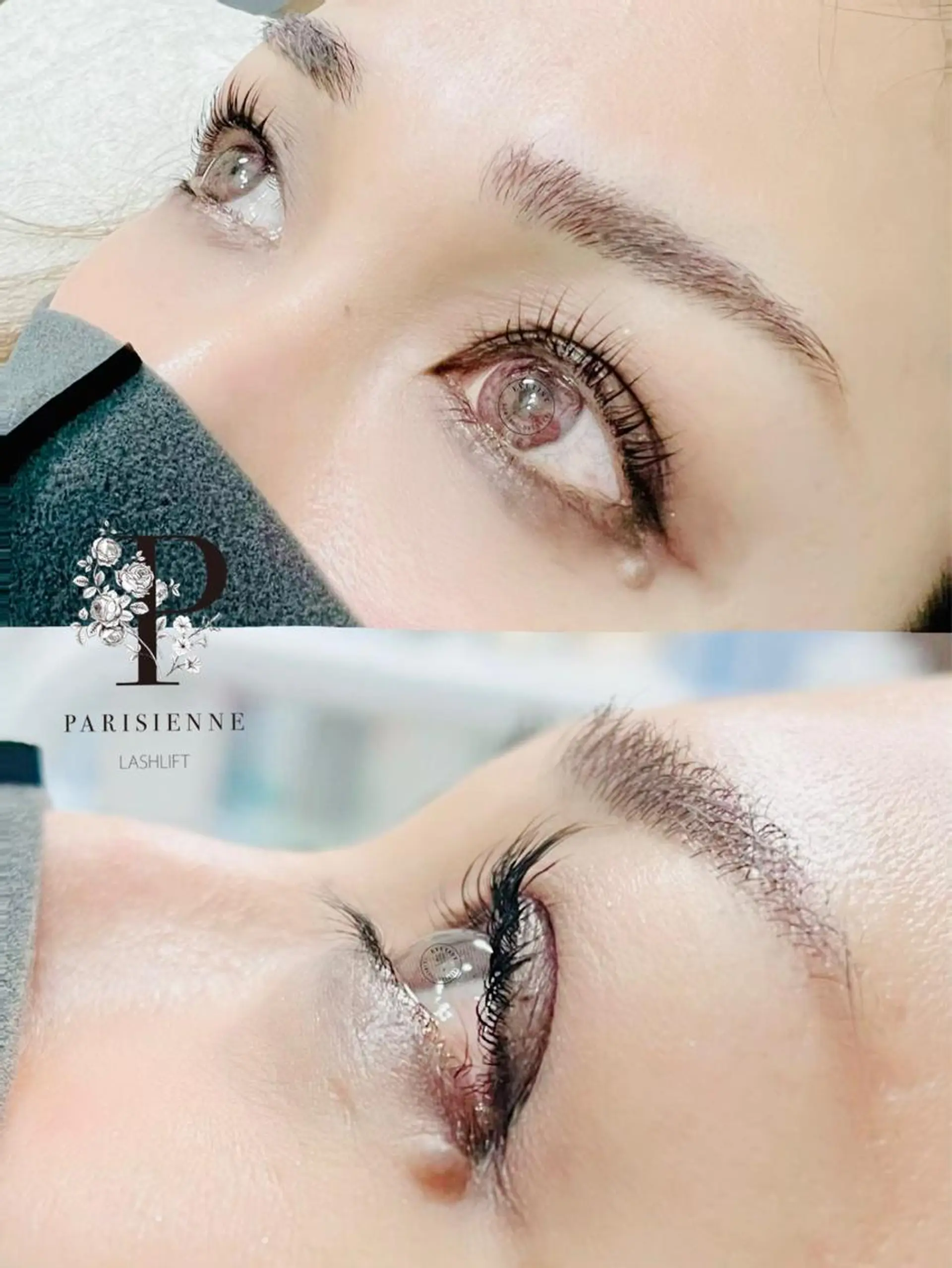 マツエク・マツパ ケラチンラッシュリフト バインドロック Cカール キュート フラットラッシュ マツパ eyelash presh yukaのマツエク・マツパデザイン