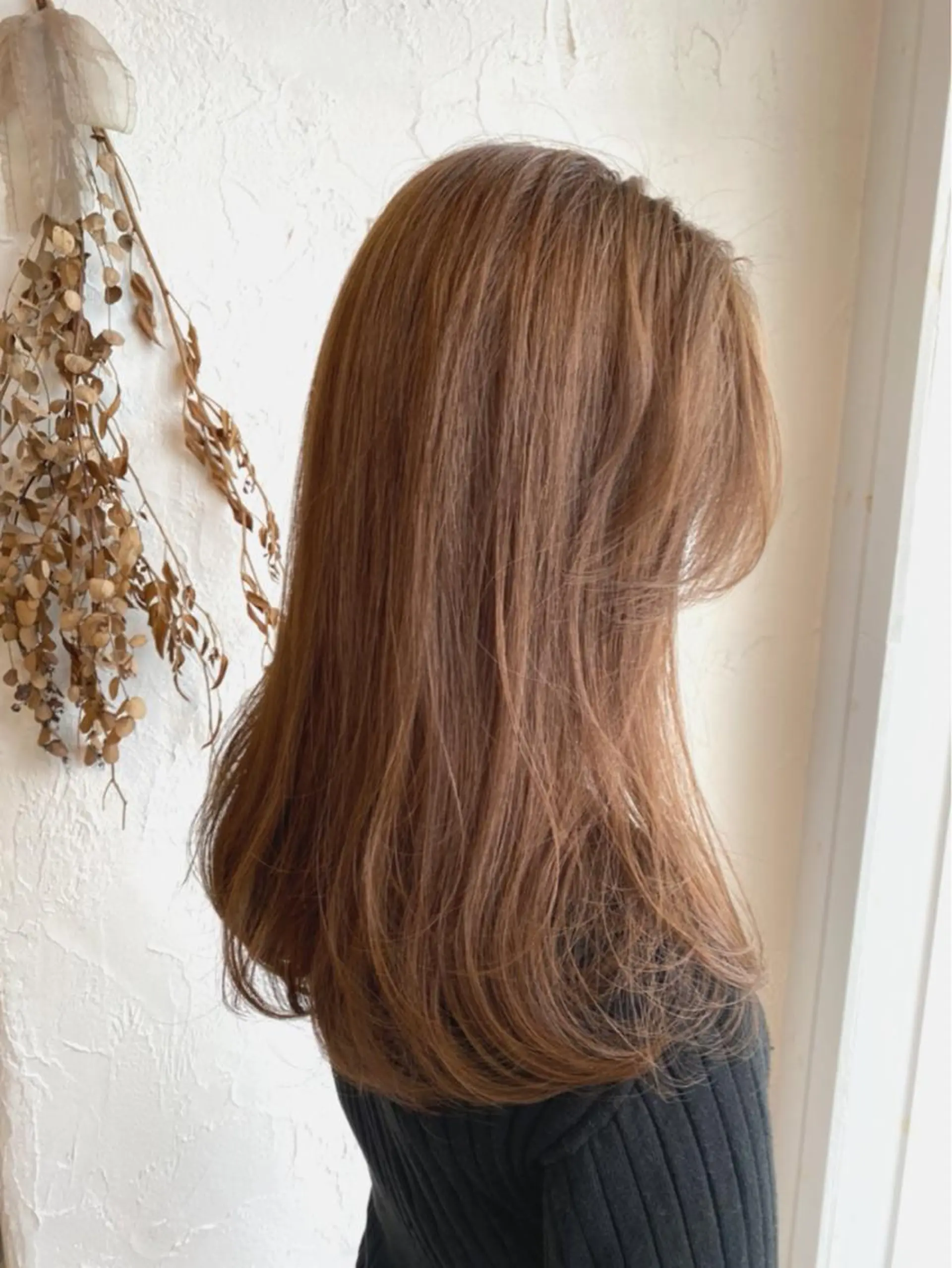 ロング カラー ヘアアレンジ 美容室 ソンリエのヘアスタイル