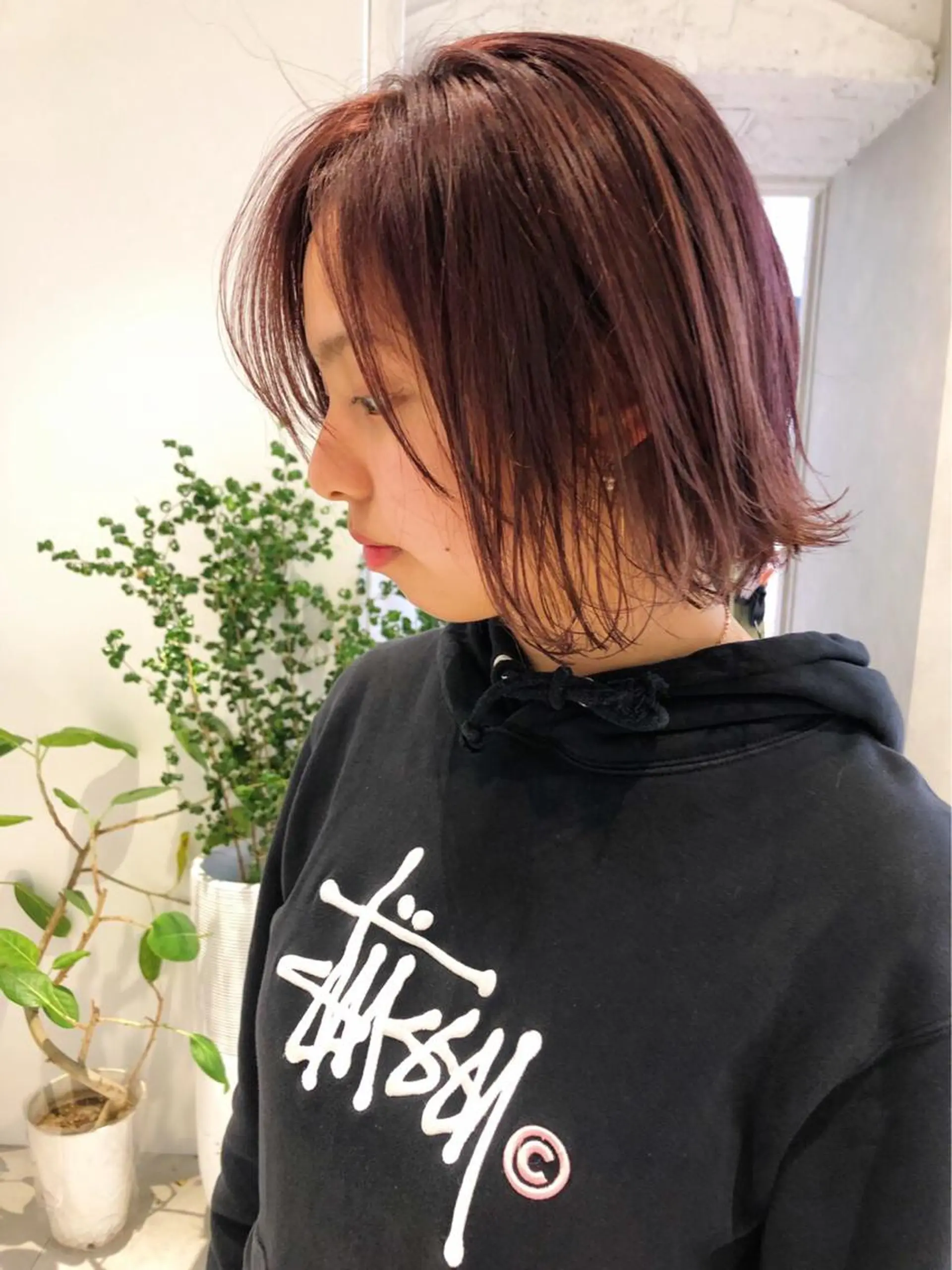 ミディアム カラー 🇰🇷カルマパーマ kaito🇰🇷のヘアスタイル