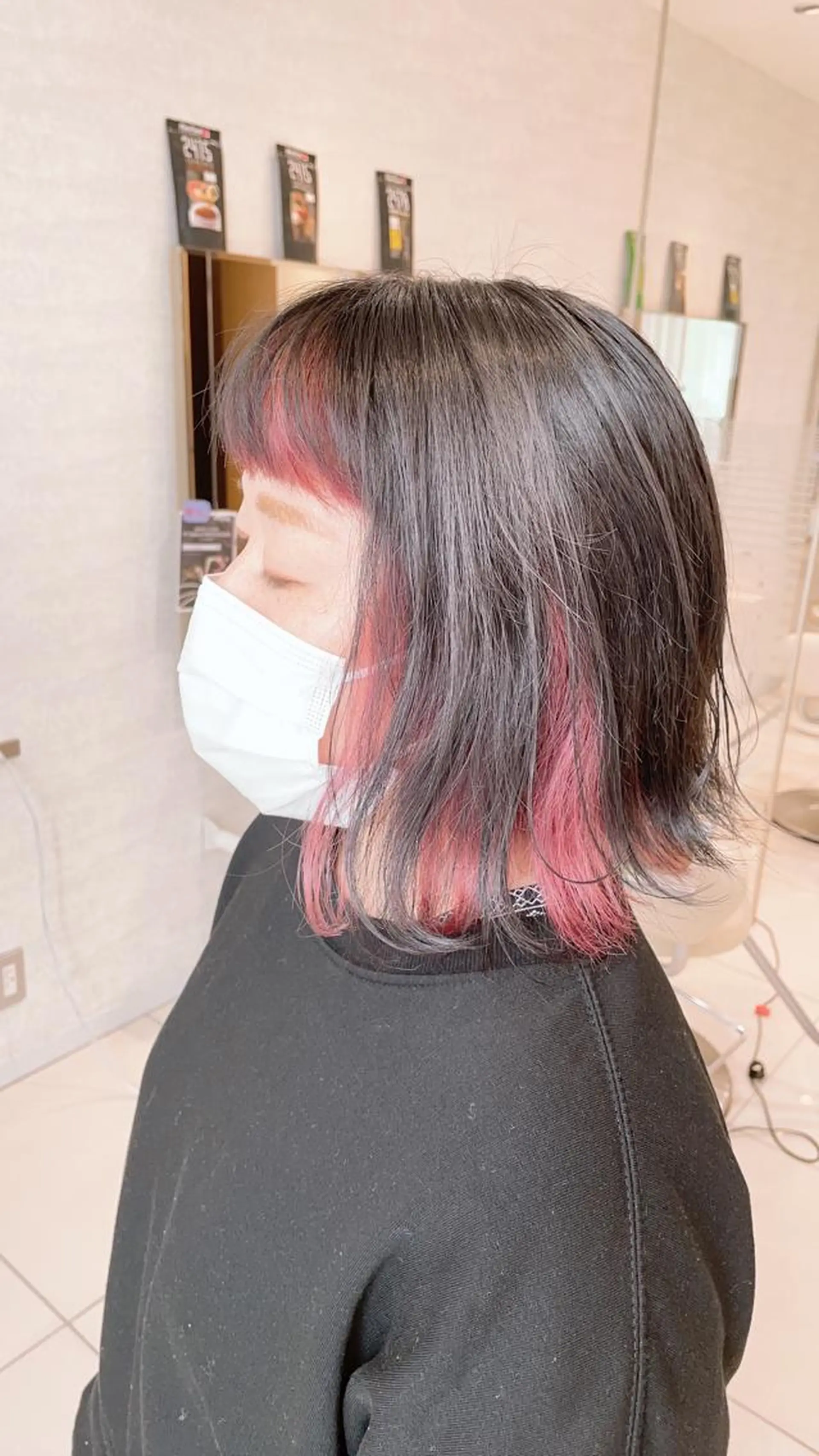 ショート カラー 透明感カラー ご新規様限定クーポン あります　桂口　烈闘のヘアスタイル