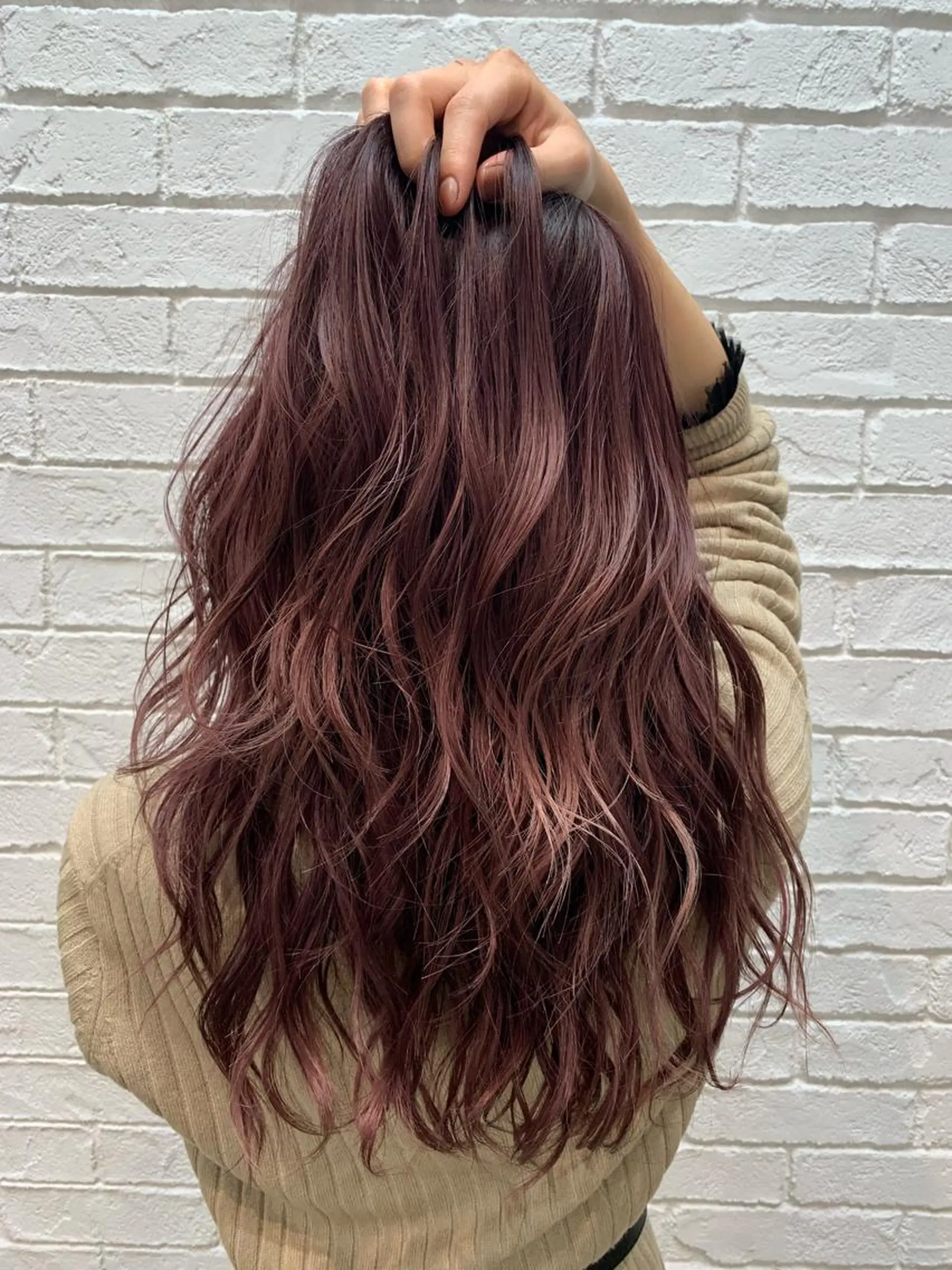 ロング カラー t.a.g所属・韓国レイヤー×艶髪 ハイトーンRyukiのヘアスタイル