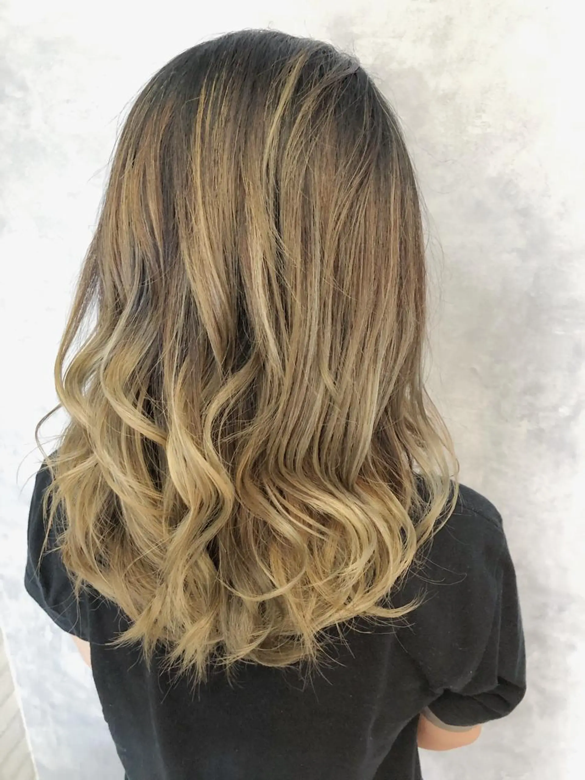 ロング カラー ヘアカラー トリートメント 五月女 隼人のヘアスタイル
