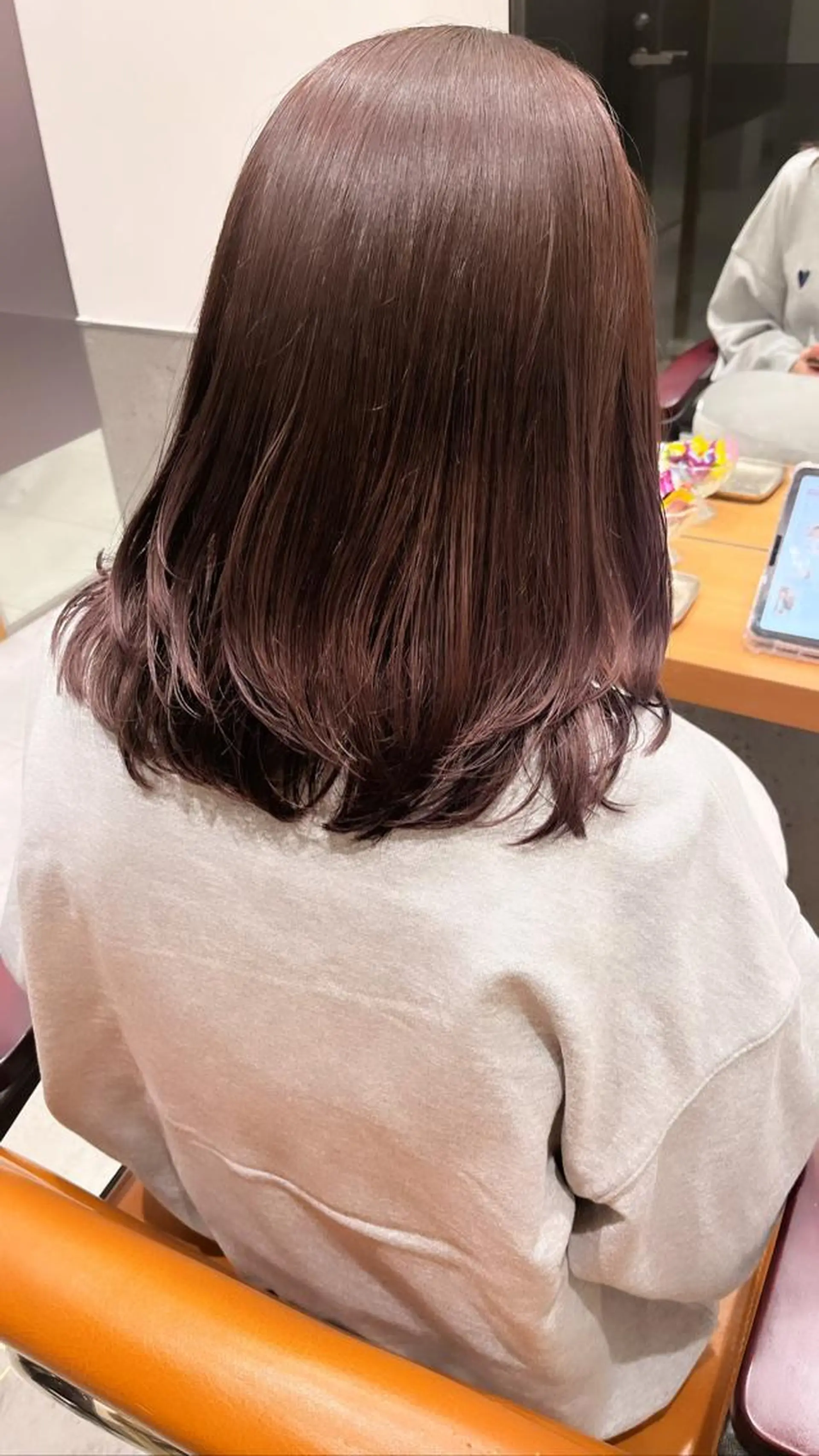 ミディアム カラー カット ヘアカラー classic 新横浜所属・大人girly🛋️ 🤍yukakoのヘアスタイル