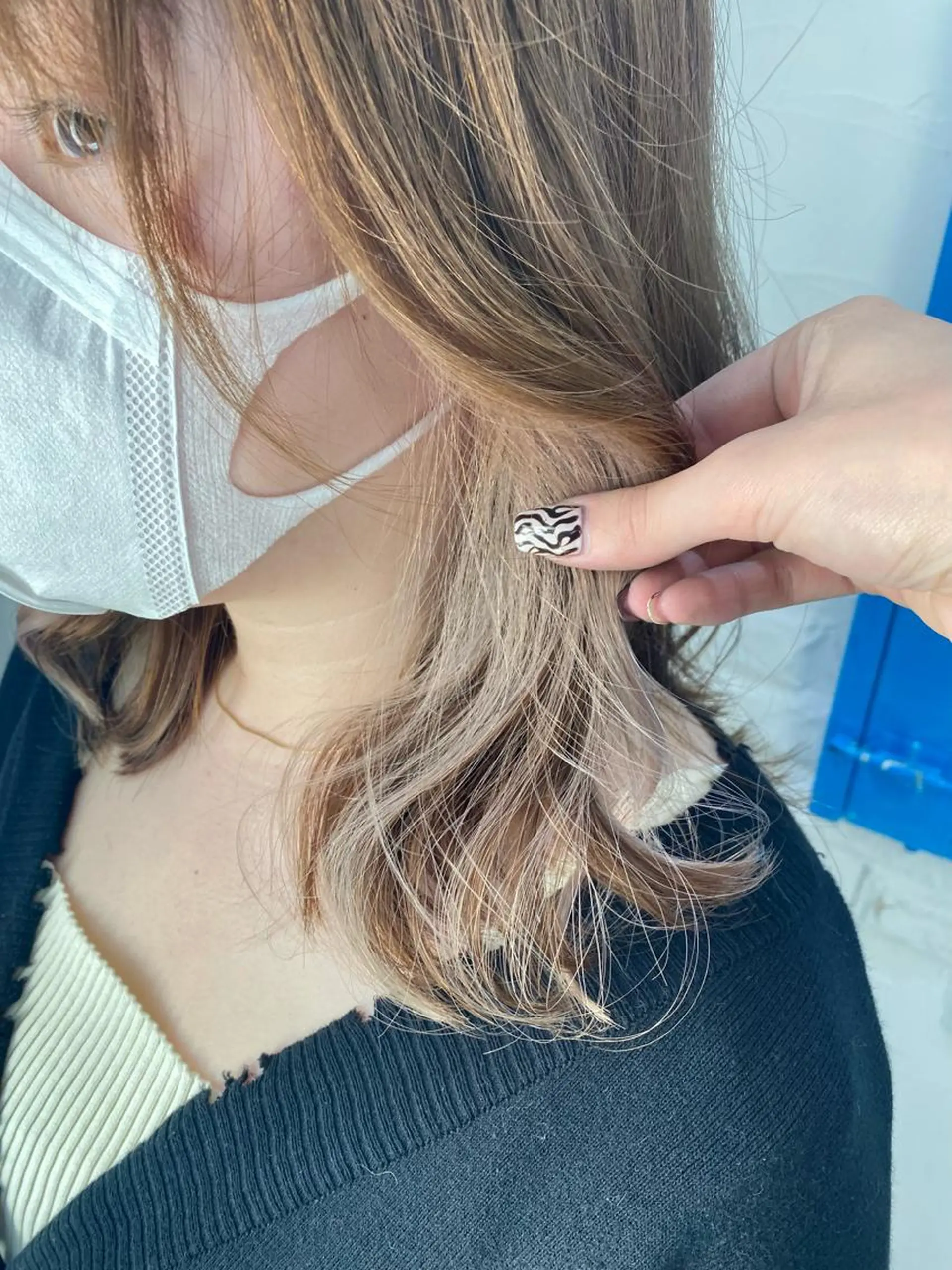 ミディアム カラー ヘアカラー uros.所属・メンズパーマ/ エクステ🌞セナのヘアスタイル