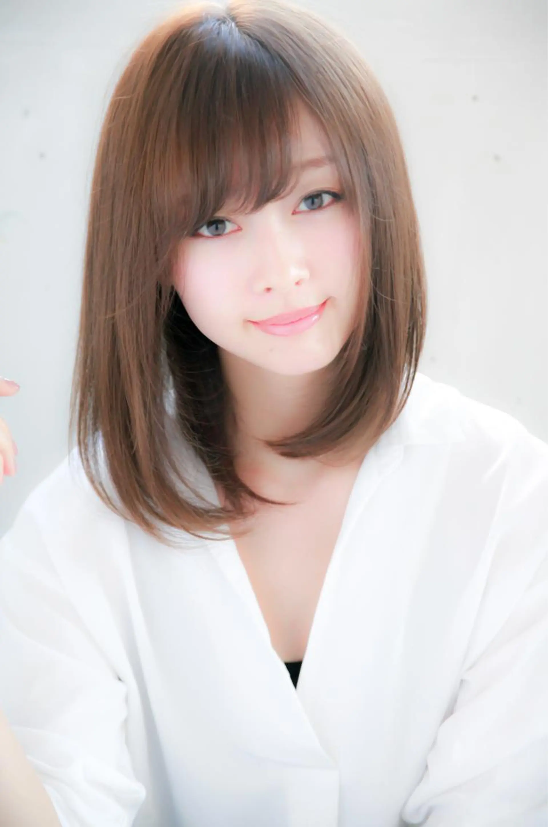 ミディアム カラー パーマ 代官山/恵比寿所属・髪質改善/縮毛矯正 専門 代官山/恵比寿のヘアスタイル