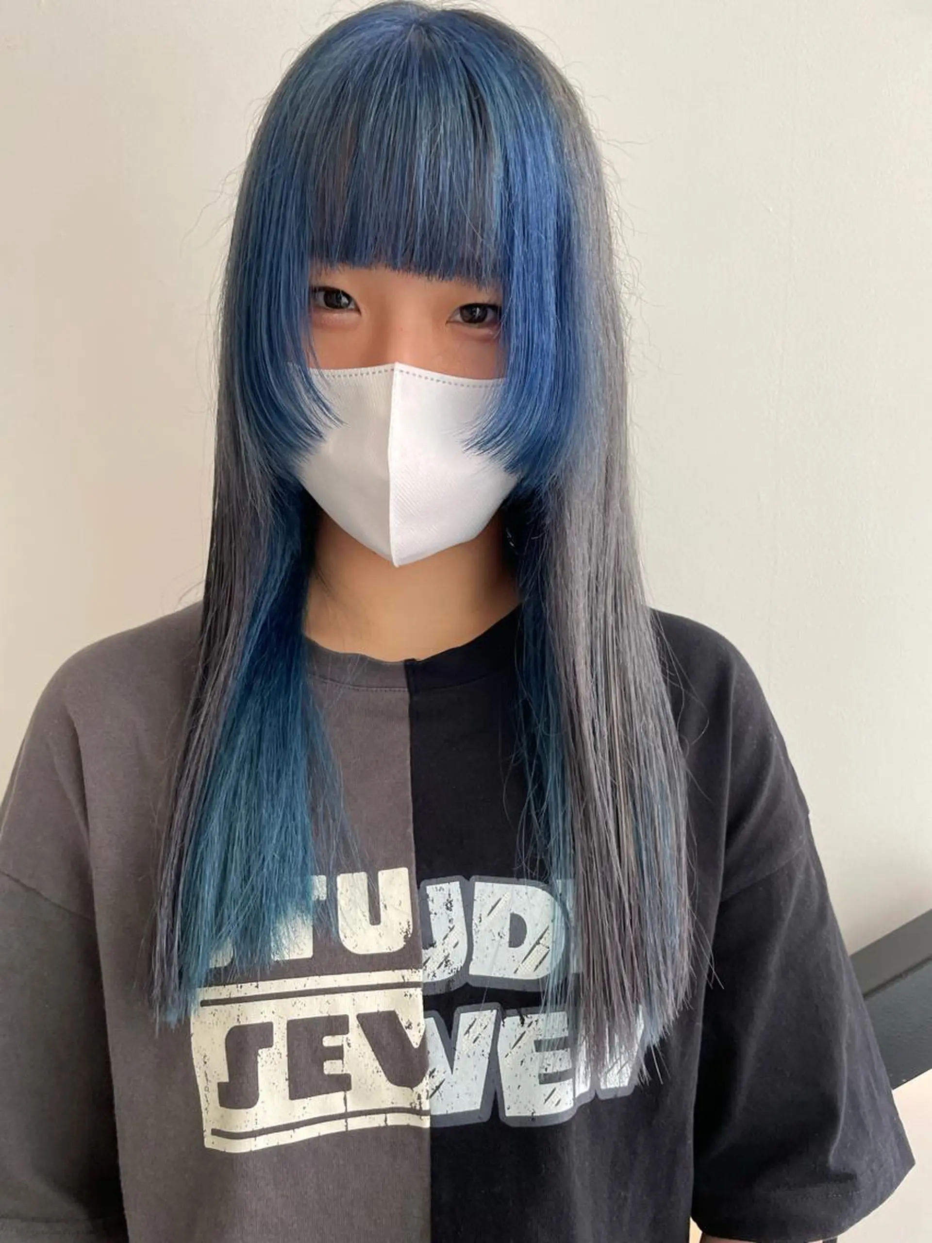 ロング カラー デザインカラー ヘアカラー hair&nail ☯️アイリ☯️のネイルデザイン