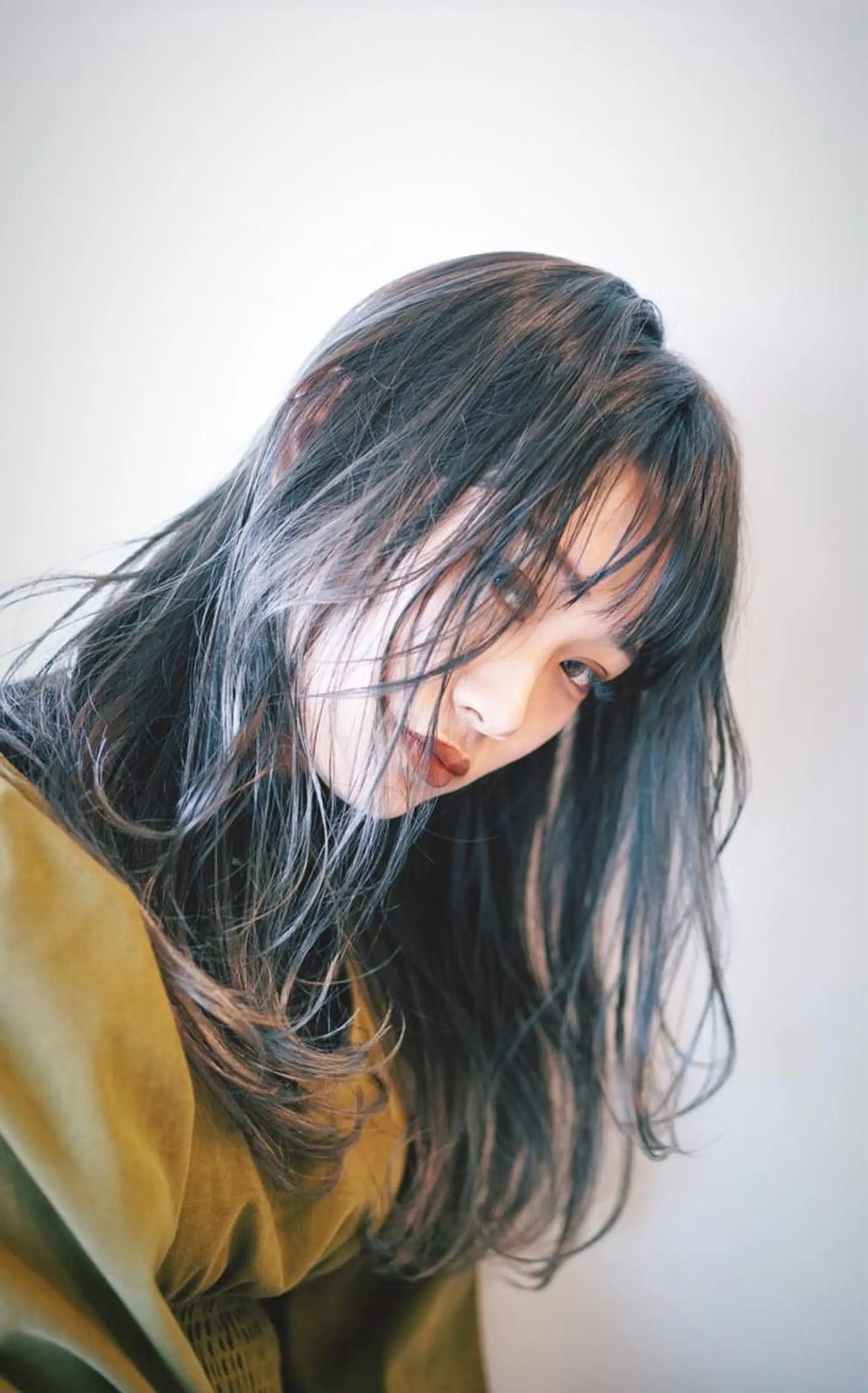 セミロング カラー カット パーマ salon m ni サロンマーニ所属・久保田 一のヘアスタイル