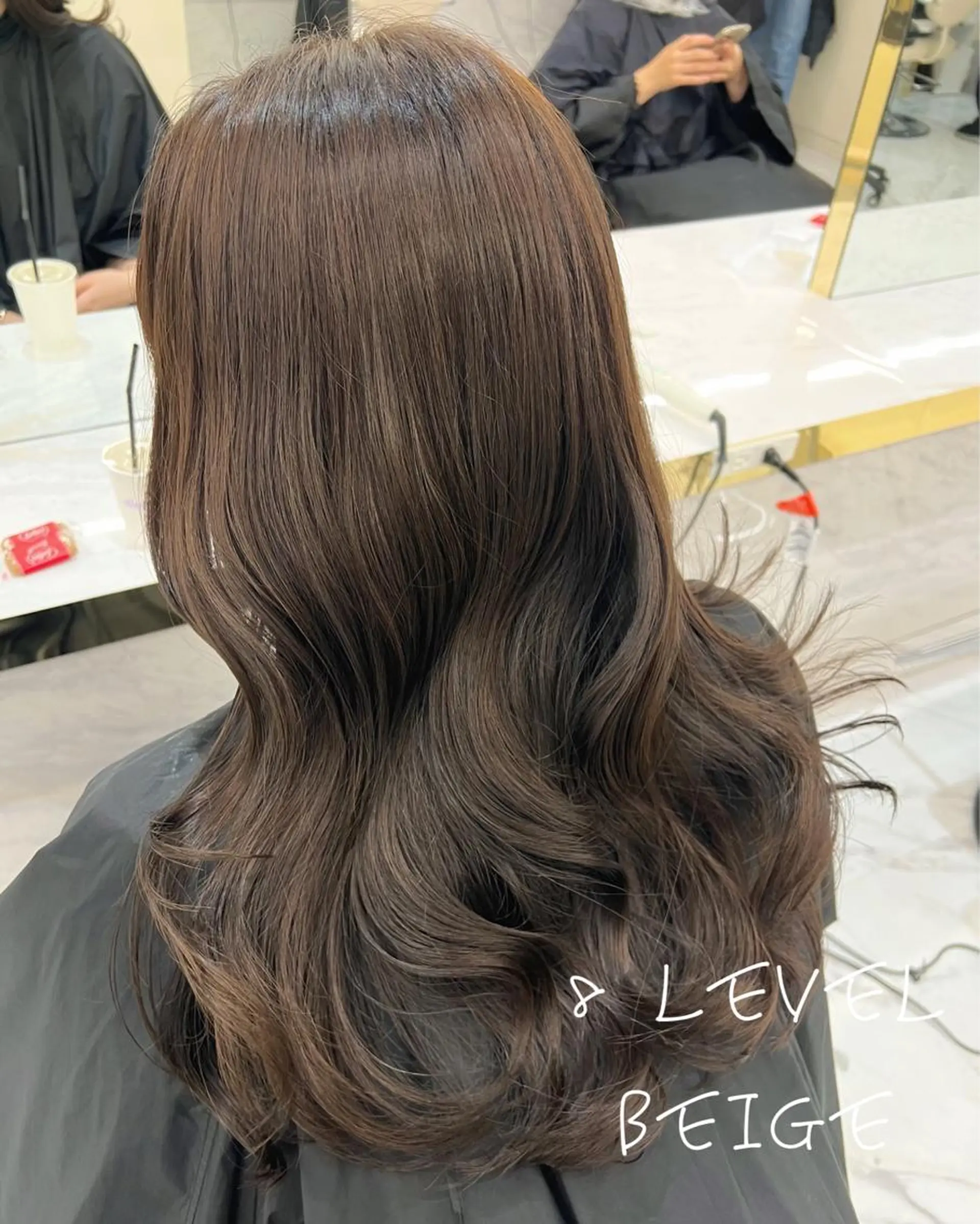 ロング カラー ヘアカラー トリートメント ヘアセット 🤍韓国ヘア🤍 ヨシダリナのヘアスタイル